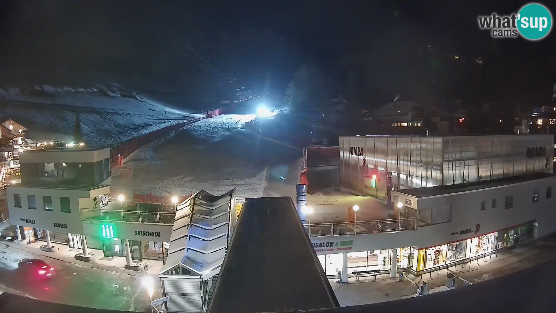 Plan de Corones Kronplatz Miara webcam en vivo – estación de valle