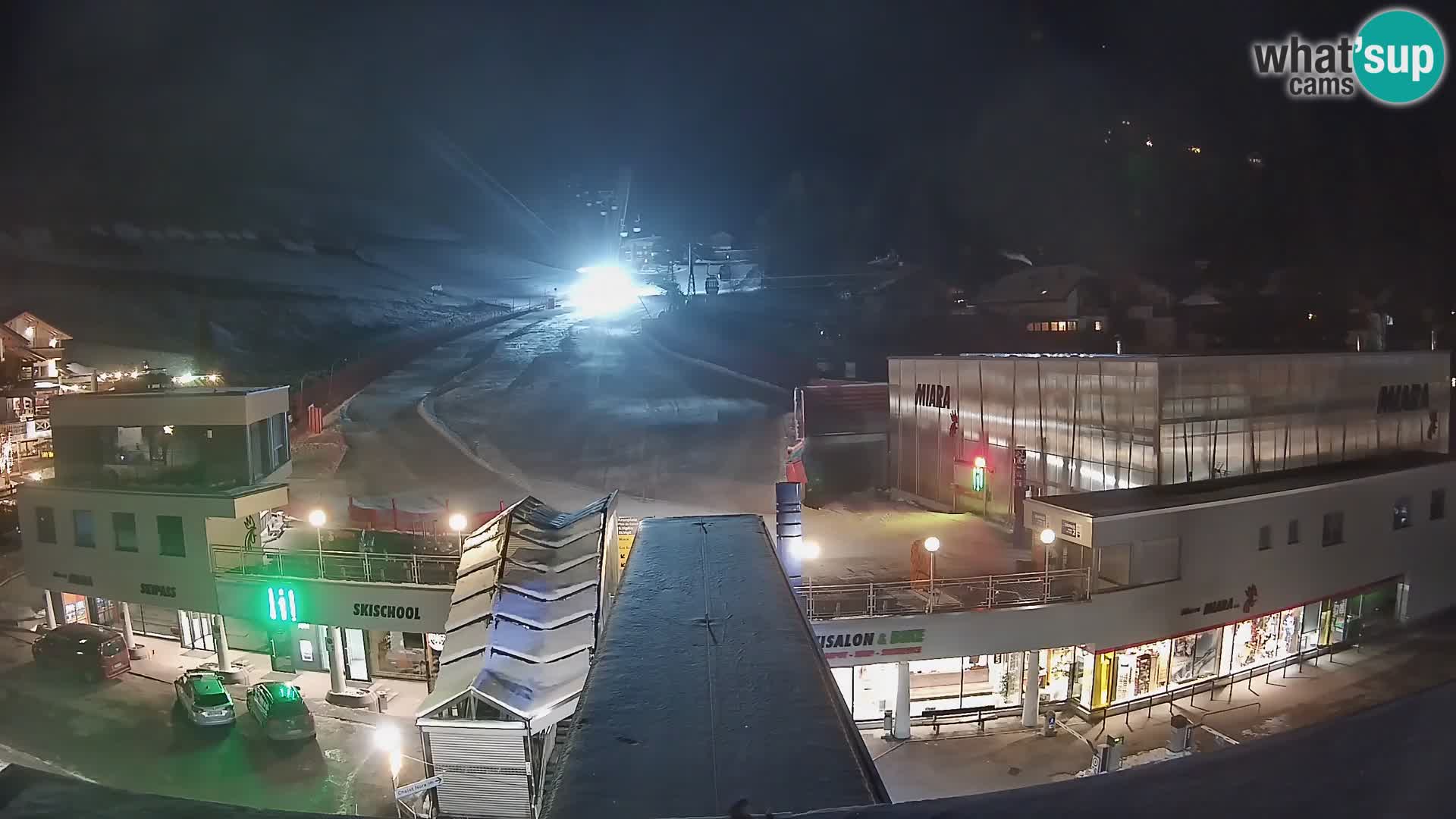 Plan de Corones Kronplatz Miara webcam en vivo – estación de valle