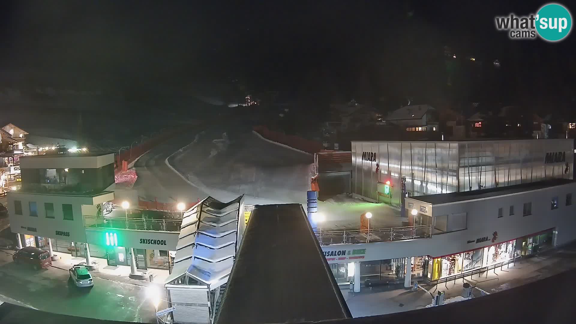 Plan de Corones Kronplatz Miara webcam en vivo – estación de valle