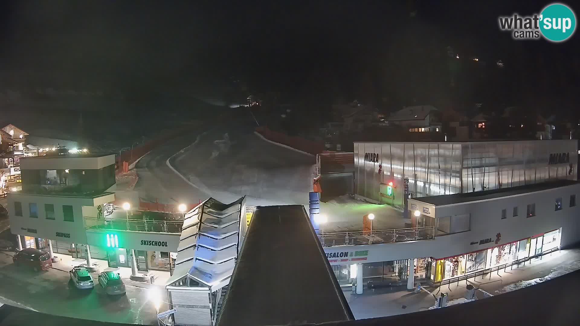 Plan de Corones Kronplatz Miara webcam en vivo – estación de valle