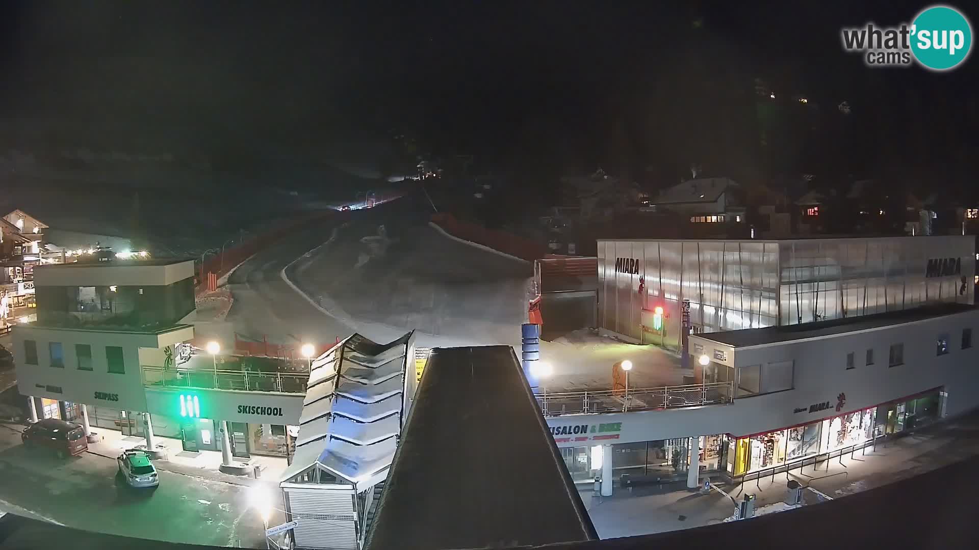 Plan de Corones Kronplatz Miara webcam en vivo – estación de valle