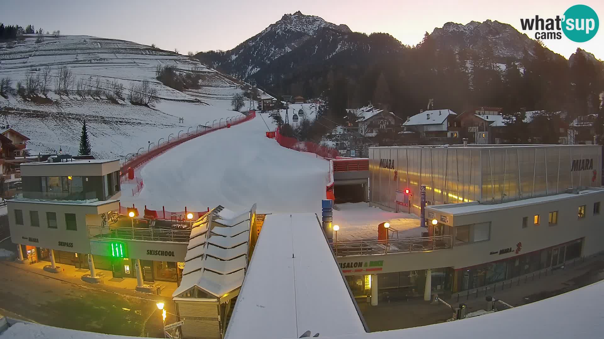 Kronplatz webcam Valley sation of Miara