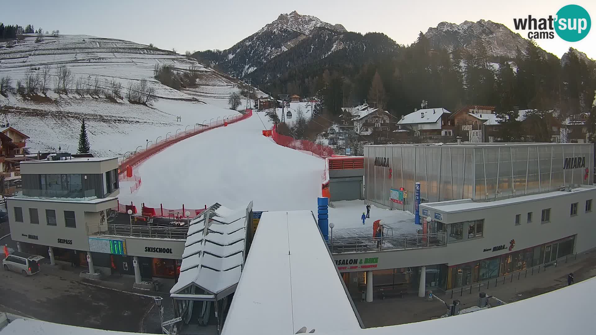 Kronplatz webcam Valley sation of Miara