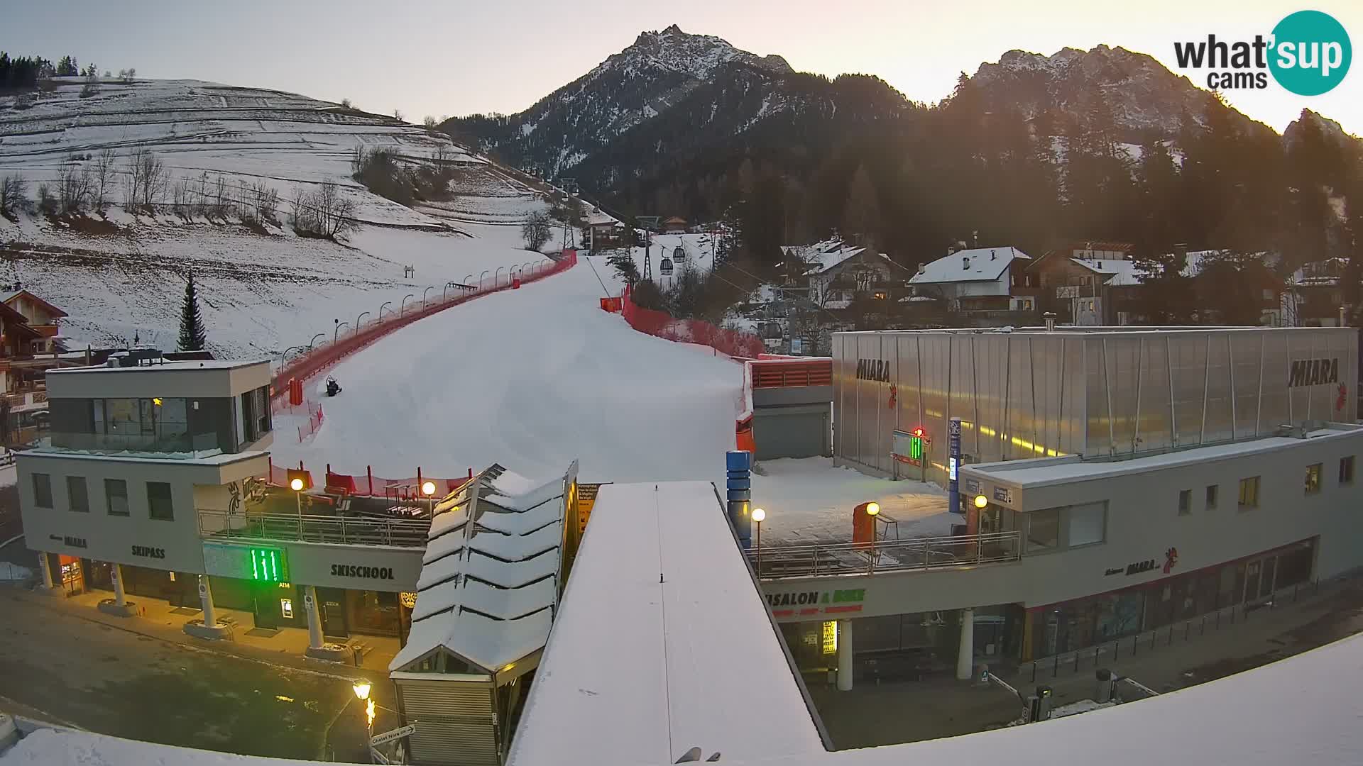 Plan de Corones Kronplatz Miara webcam en vivo – estación de valle