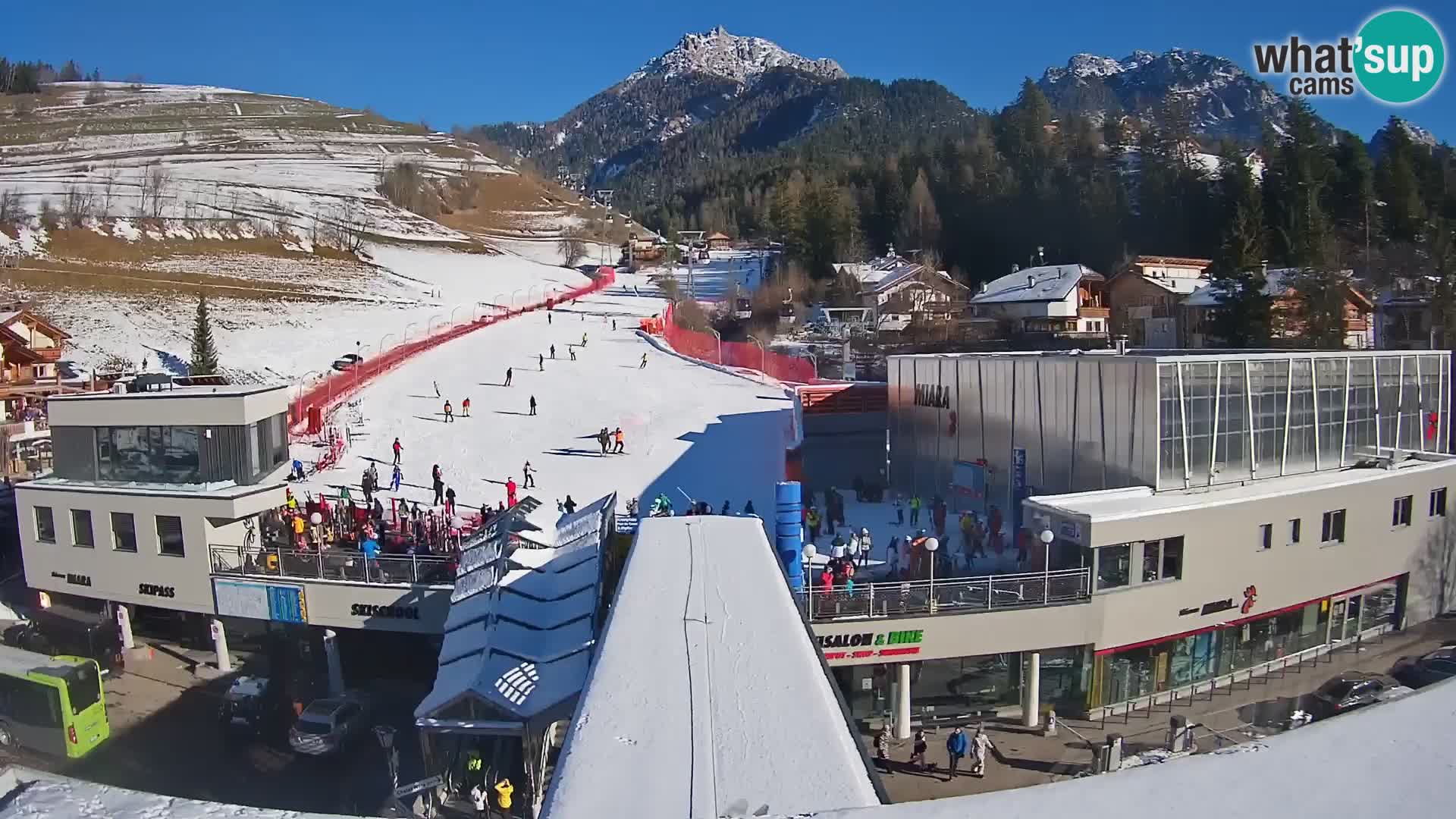 Kronplatz webcam Valley sation of Miara