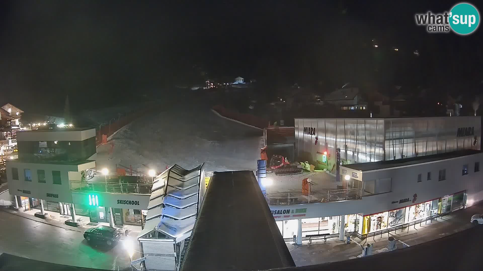 Plan de Corones Kronplatz Miara webcam en vivo – estación de valle