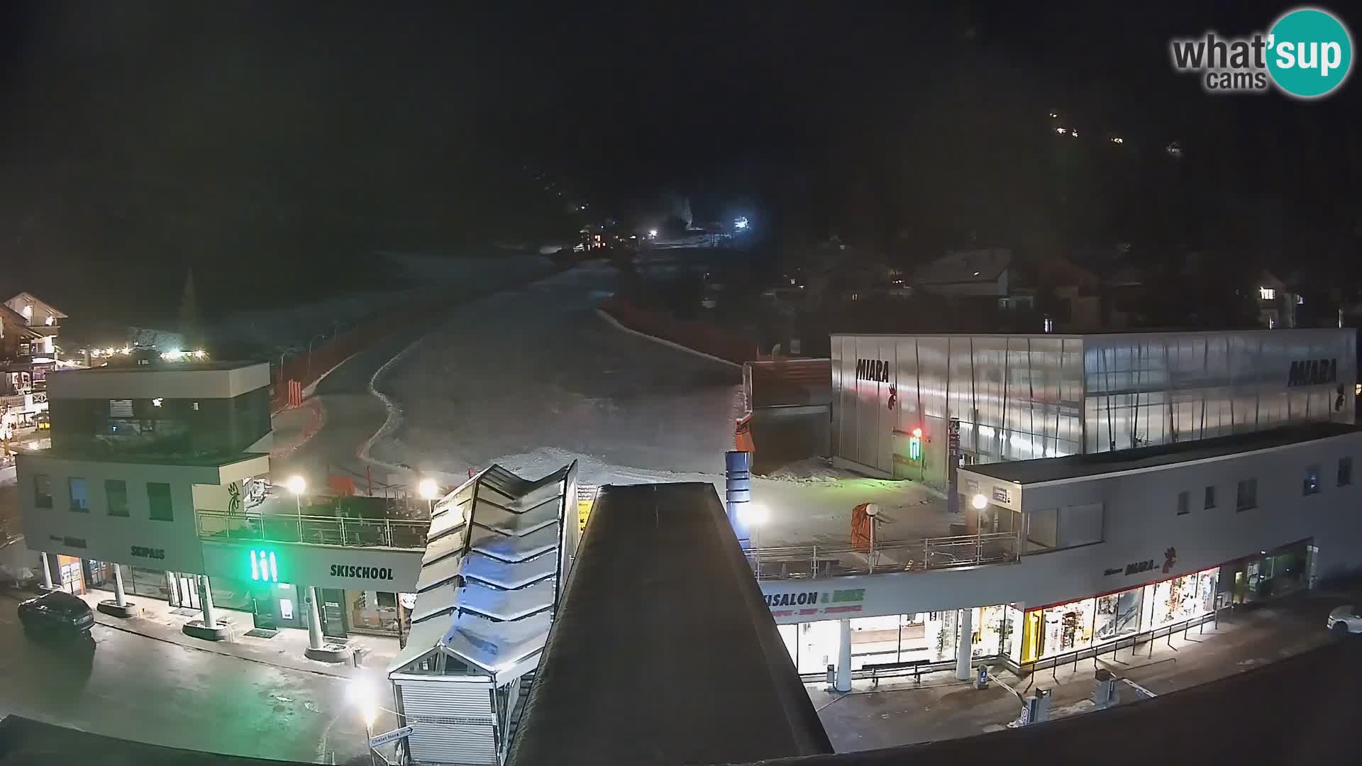 Plan de Corones Kronplatz Miara webcam en vivo – estación de valle