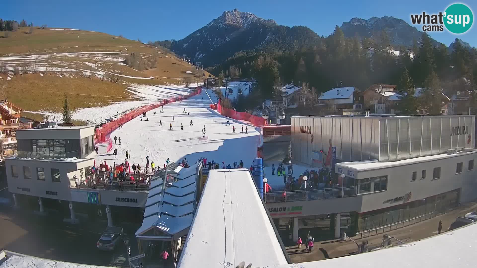 Kronplatz webcam Valley sation of Miara