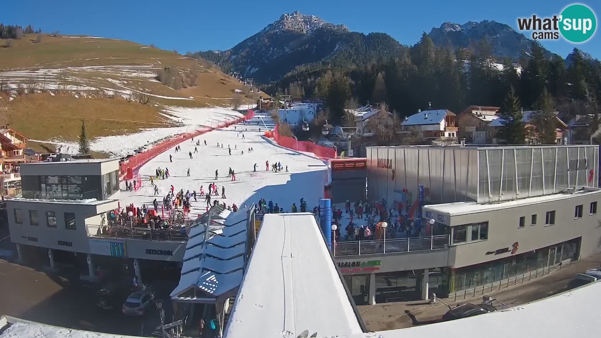 Kronplatz webcam Valley sation of Miara