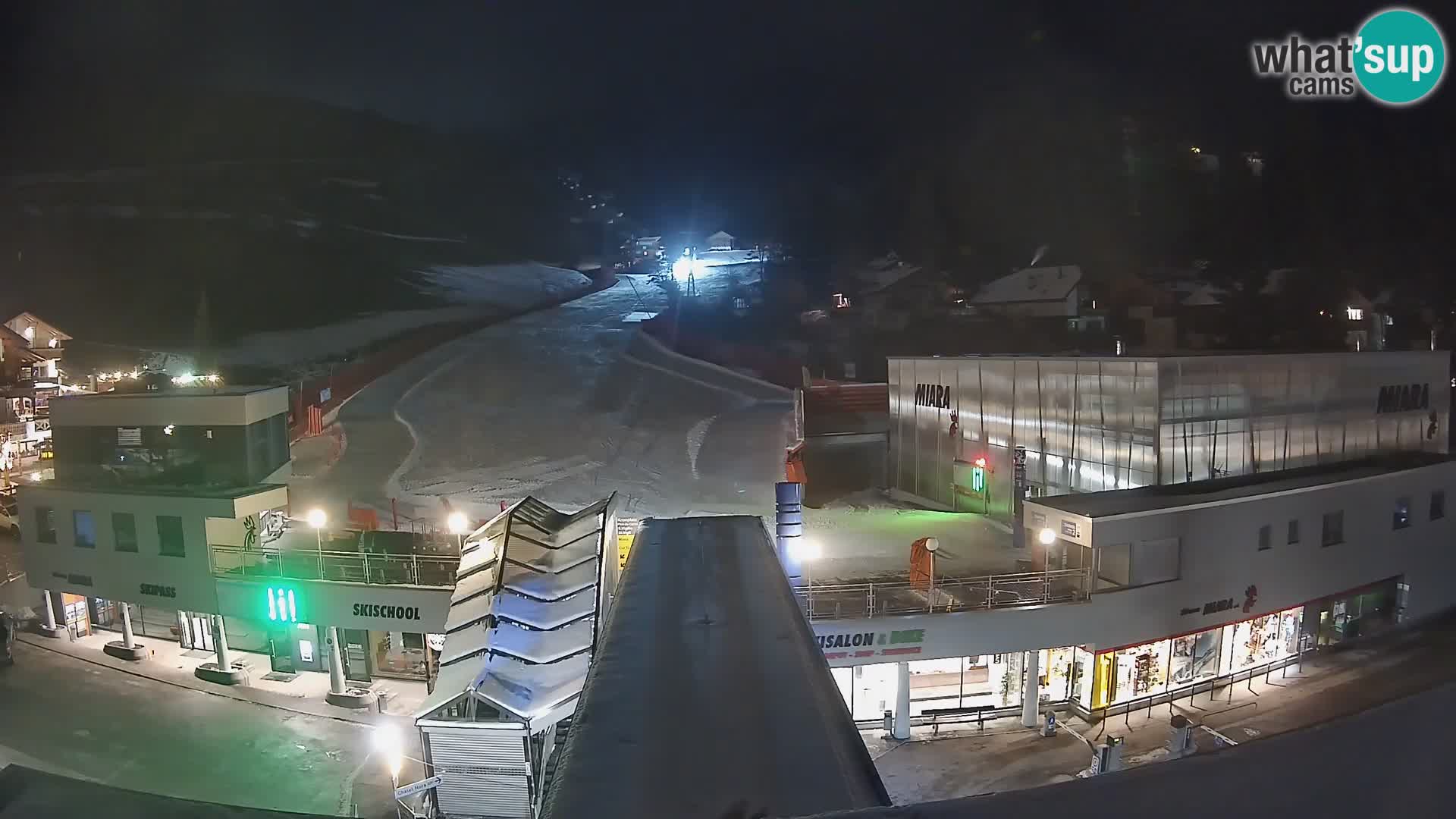 Kronplatz spletna kamera Miara spodnja postaja