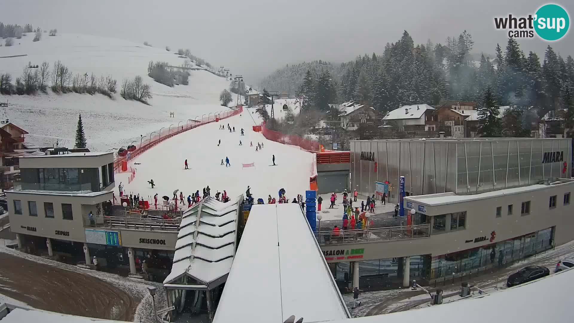 Kronplatz spletna kamera Miara spodnja postaja