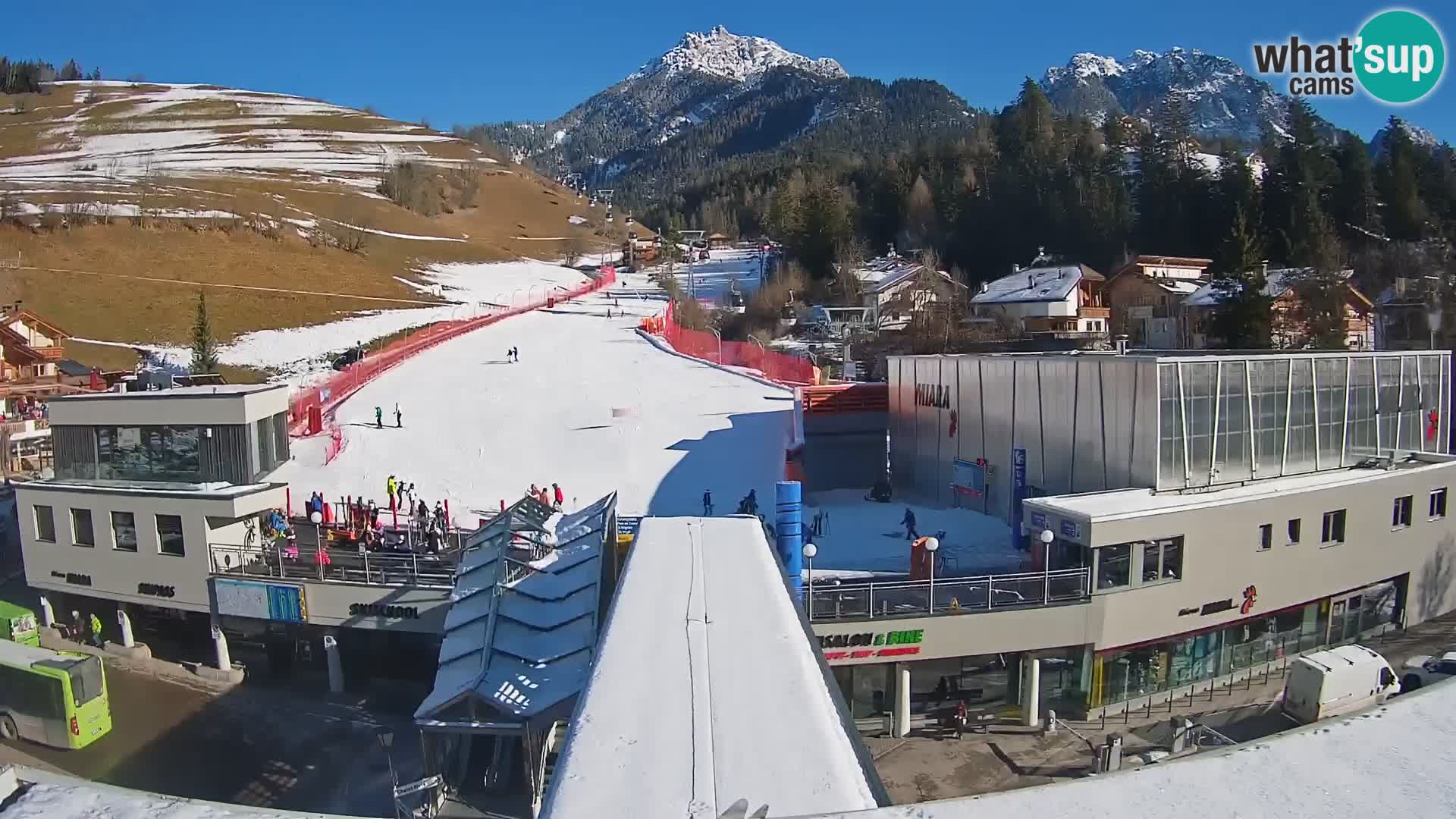 Kronplatz webcam Valley sation of Miara