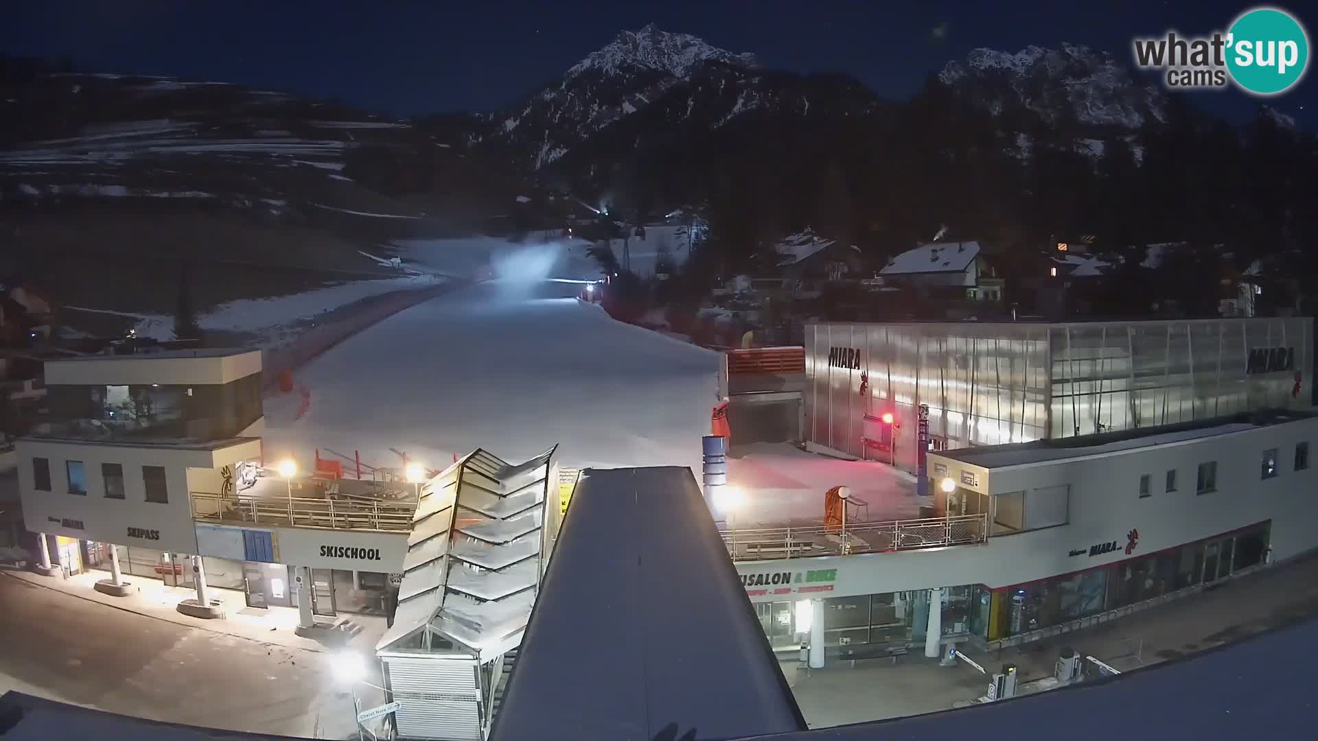 Kronplatz spletna kamera Miara spodnja postaja