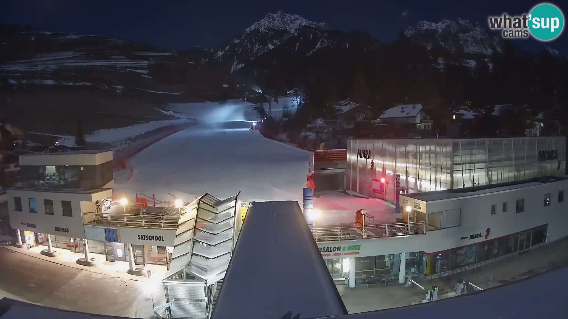 Kronplatz spletna kamera Miara spodnja postaja