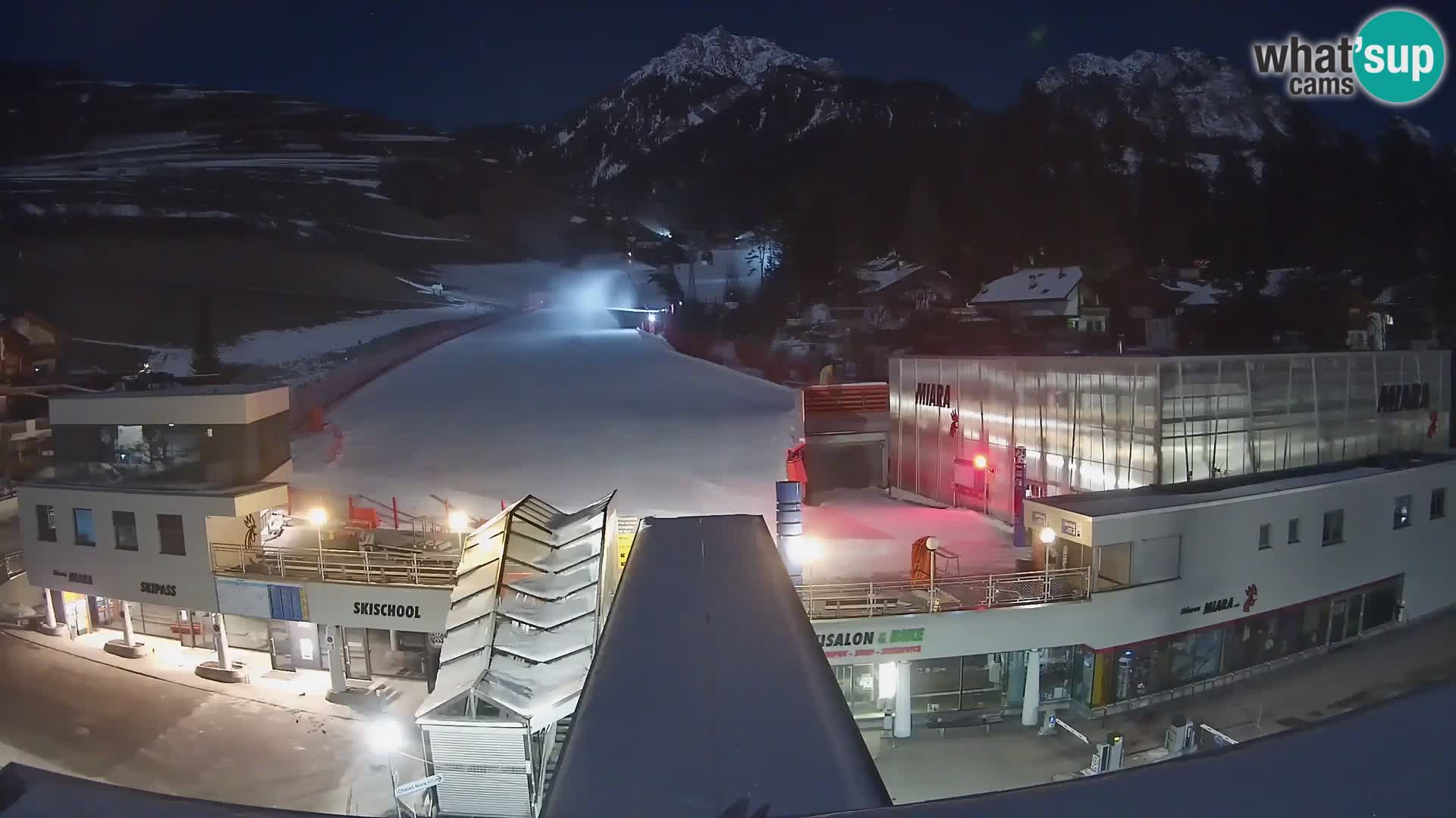 Plan de Corones Kronplatz Miara webcam en vivo – estación de valle