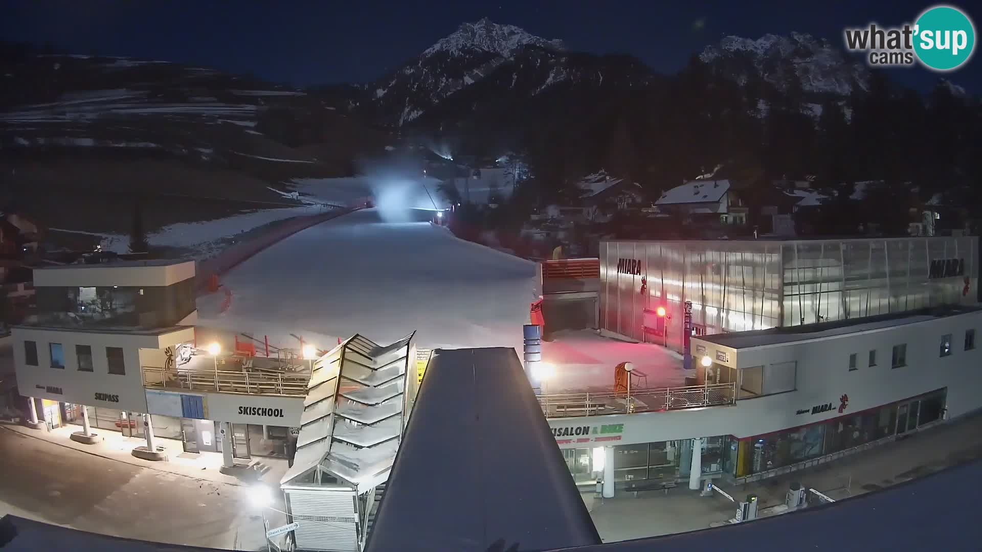 Kronplatz spletna kamera Miara spodnja postaja