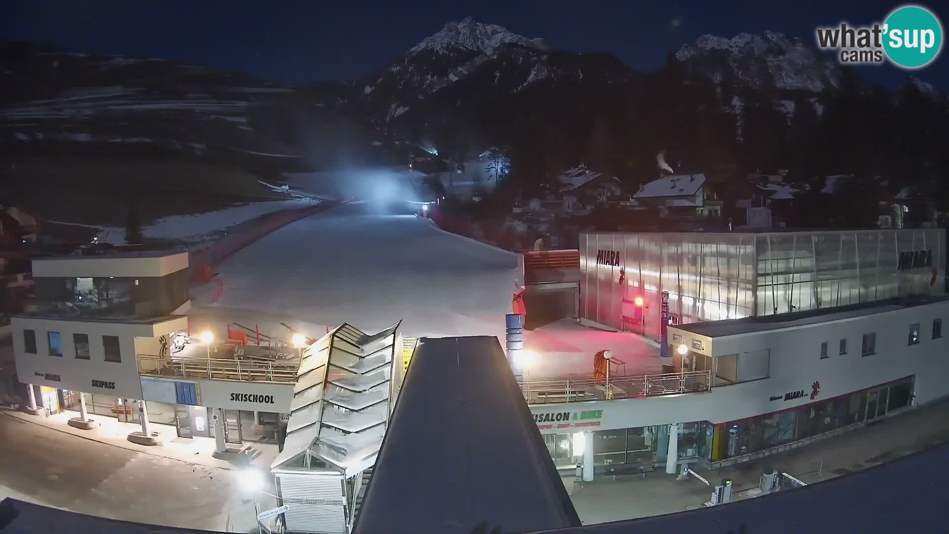 Plan de Corones Kronplatz Miara webcam en vivo – estación de valle