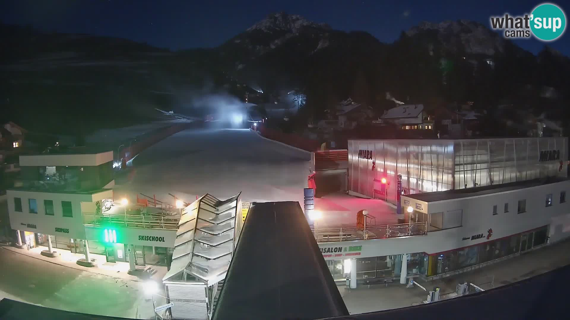 Plan de Corones Kronplatz Miara webcam en vivo – estación de valle