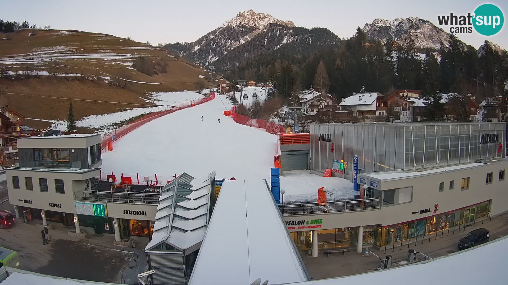 Kronplatz webcam Valley sation of Miara