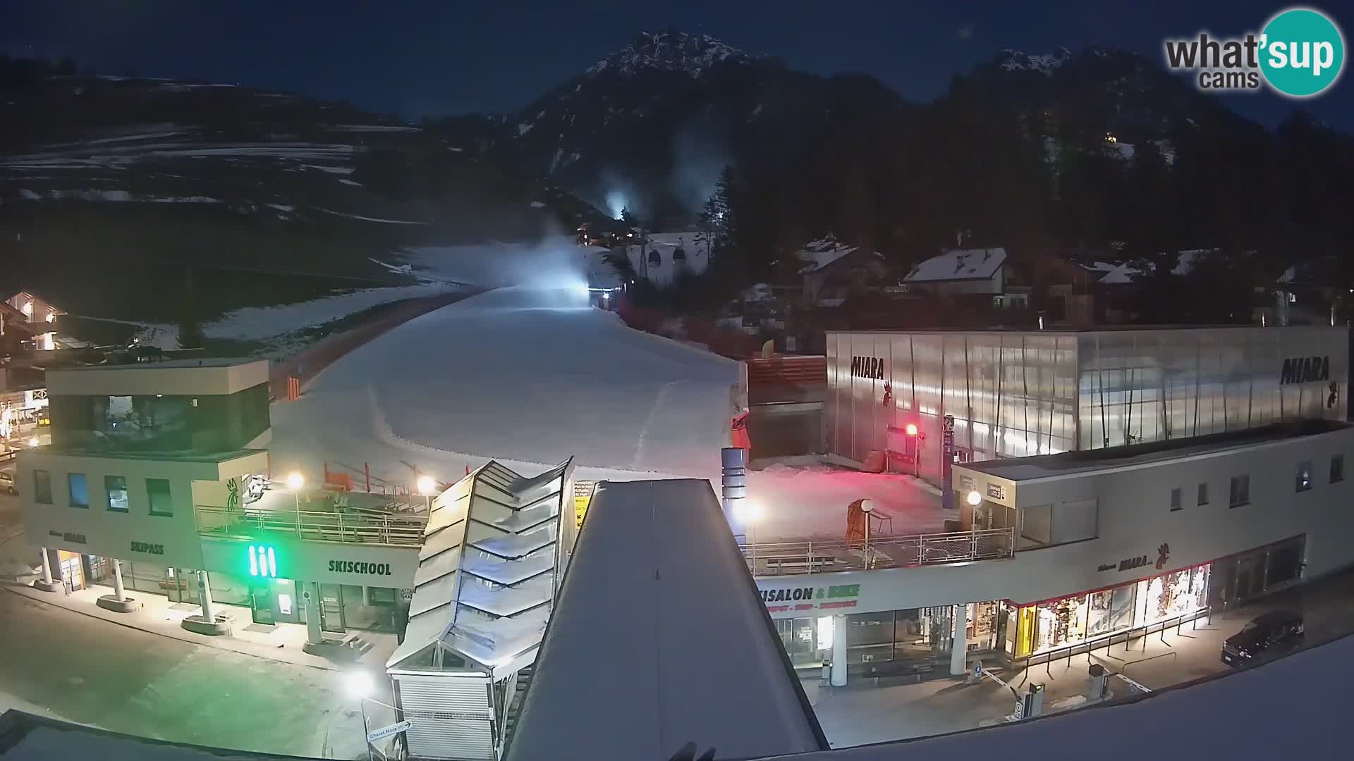 Kronplatz webcam Valley sation of Miara