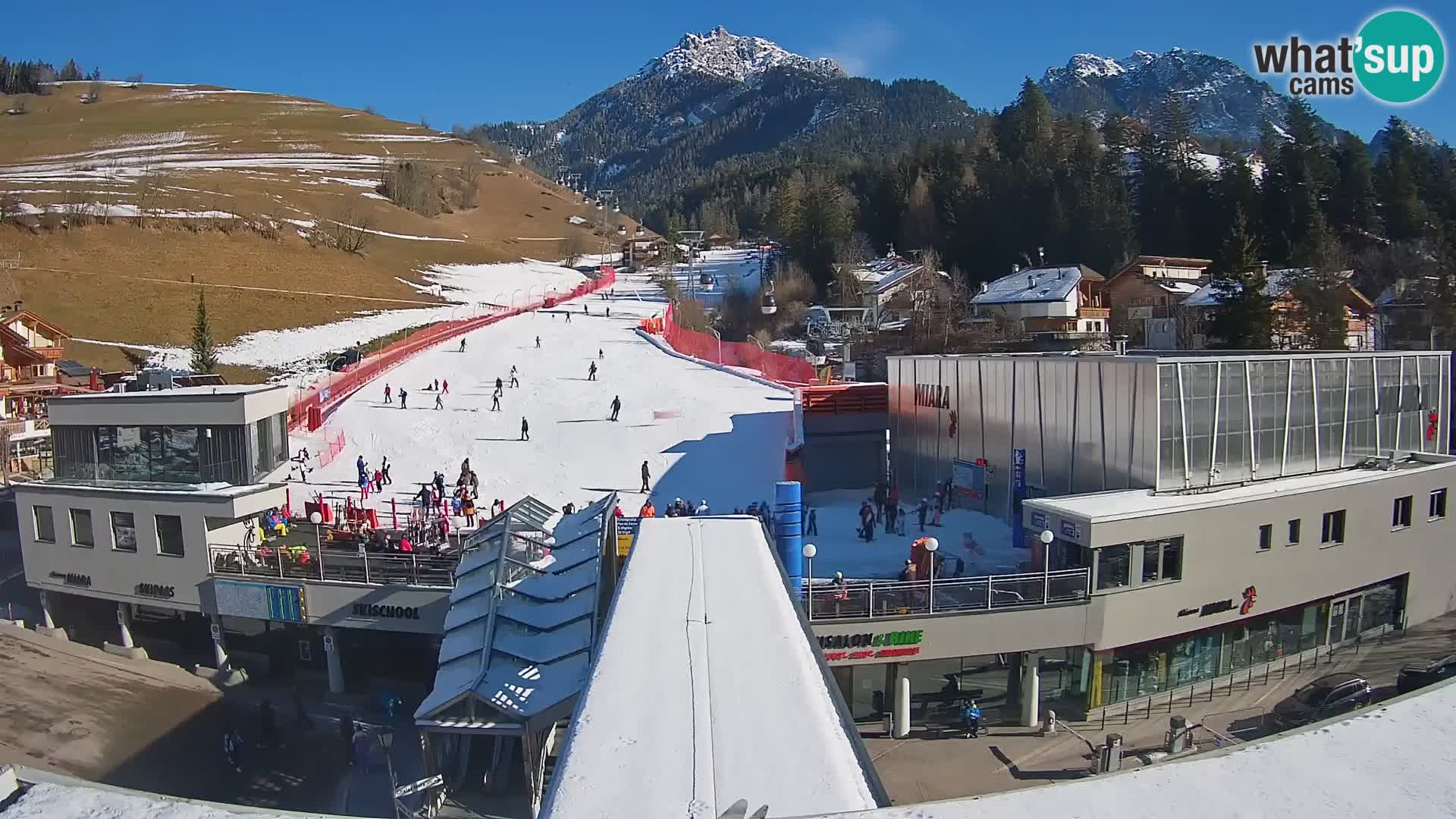 Kronplatz webcam Valley sation of Miara