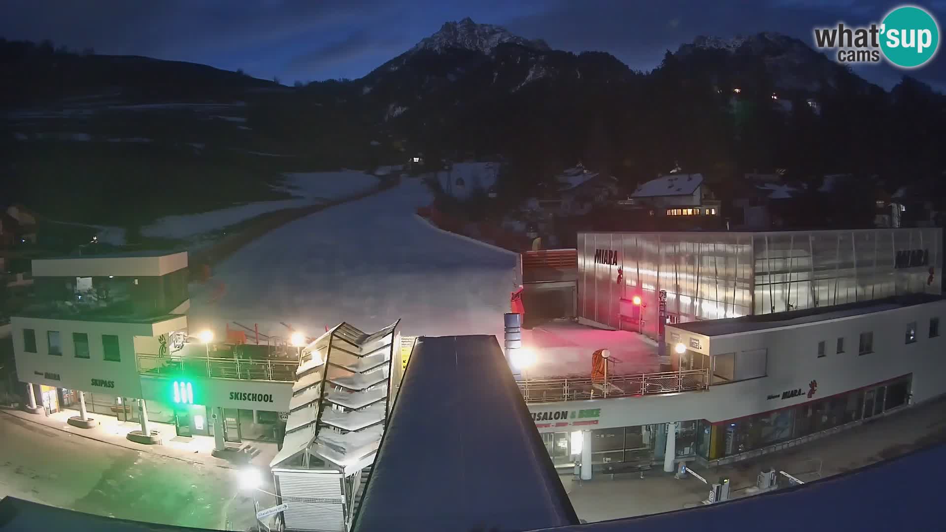 Kronplatz webcam Valley sation of Miara