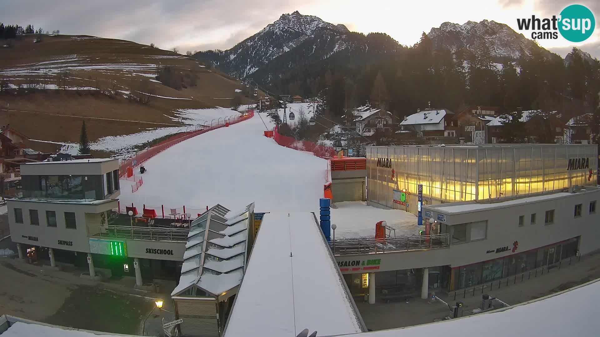 Kronplatz webcam Valley sation of Miara