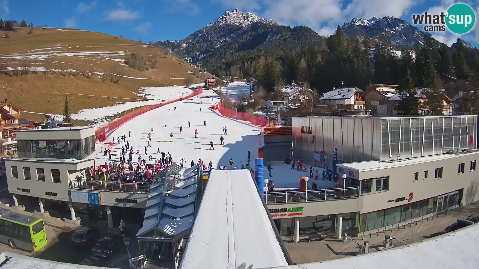 Kronplatz webcam Valley sation of Miara