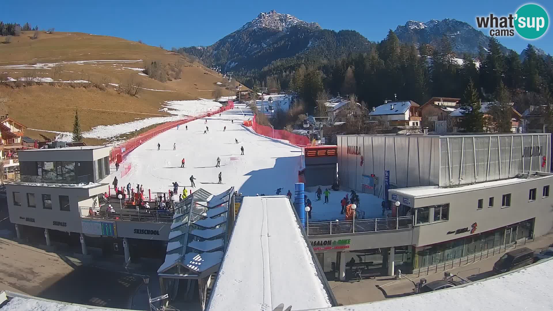 Kronplatz spletna kamera Miara spodnja postaja