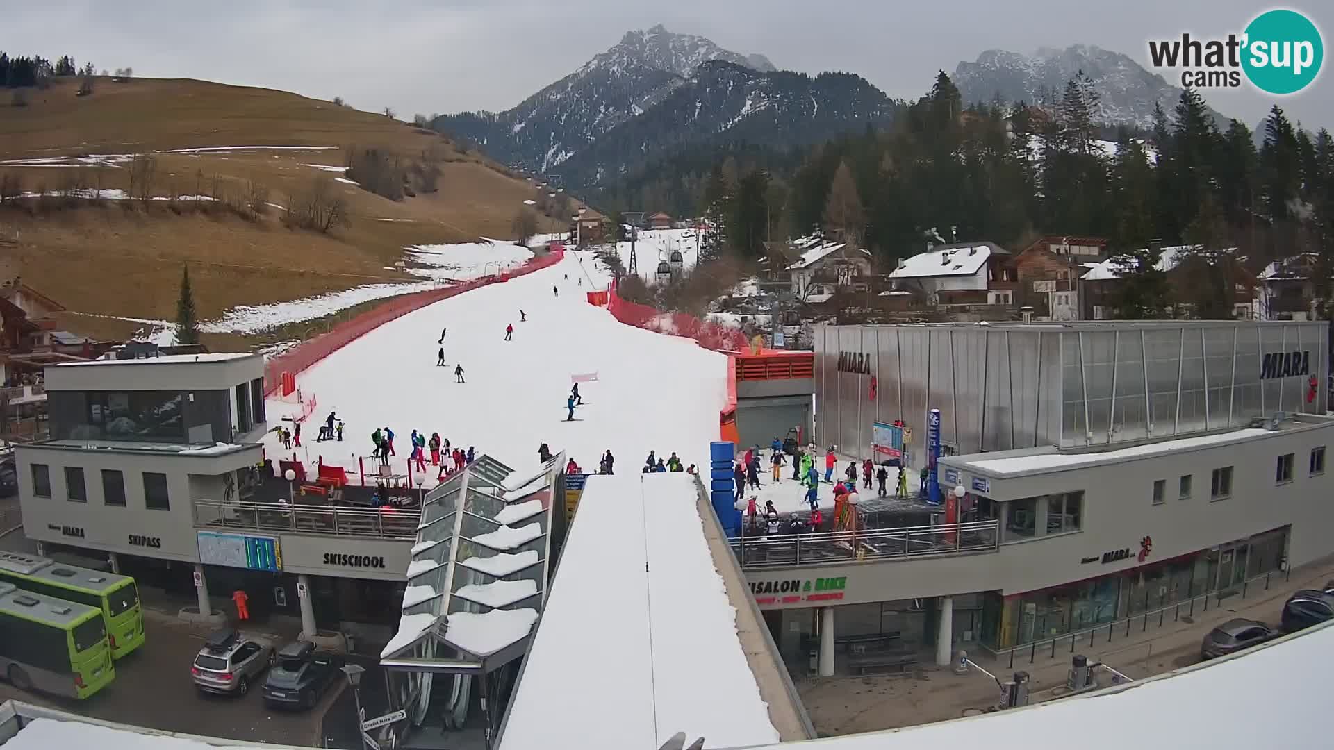 Kronplatz spletna kamera Miara spodnja postaja