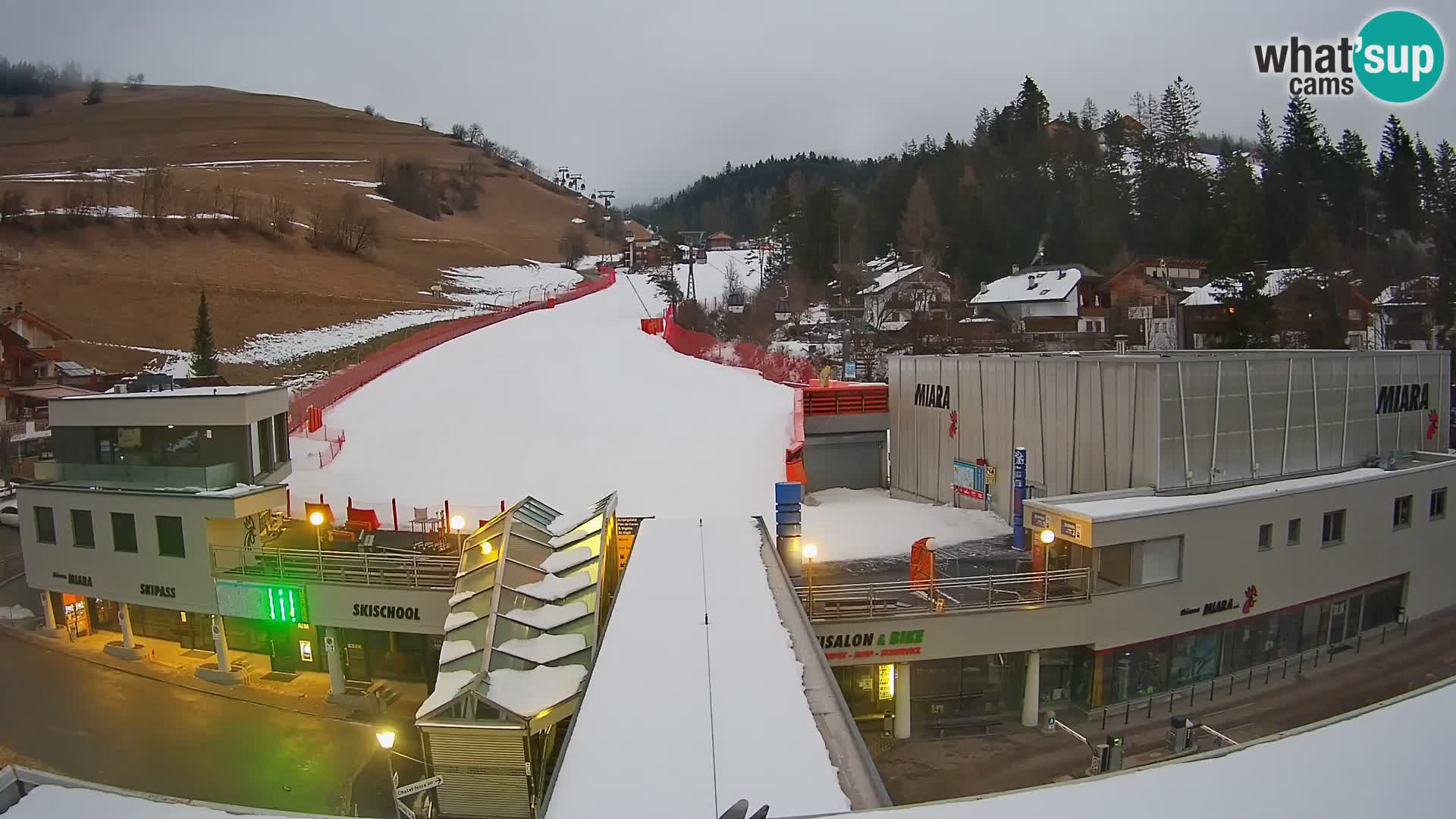 Kronplatz webcam Valley sation of Miara