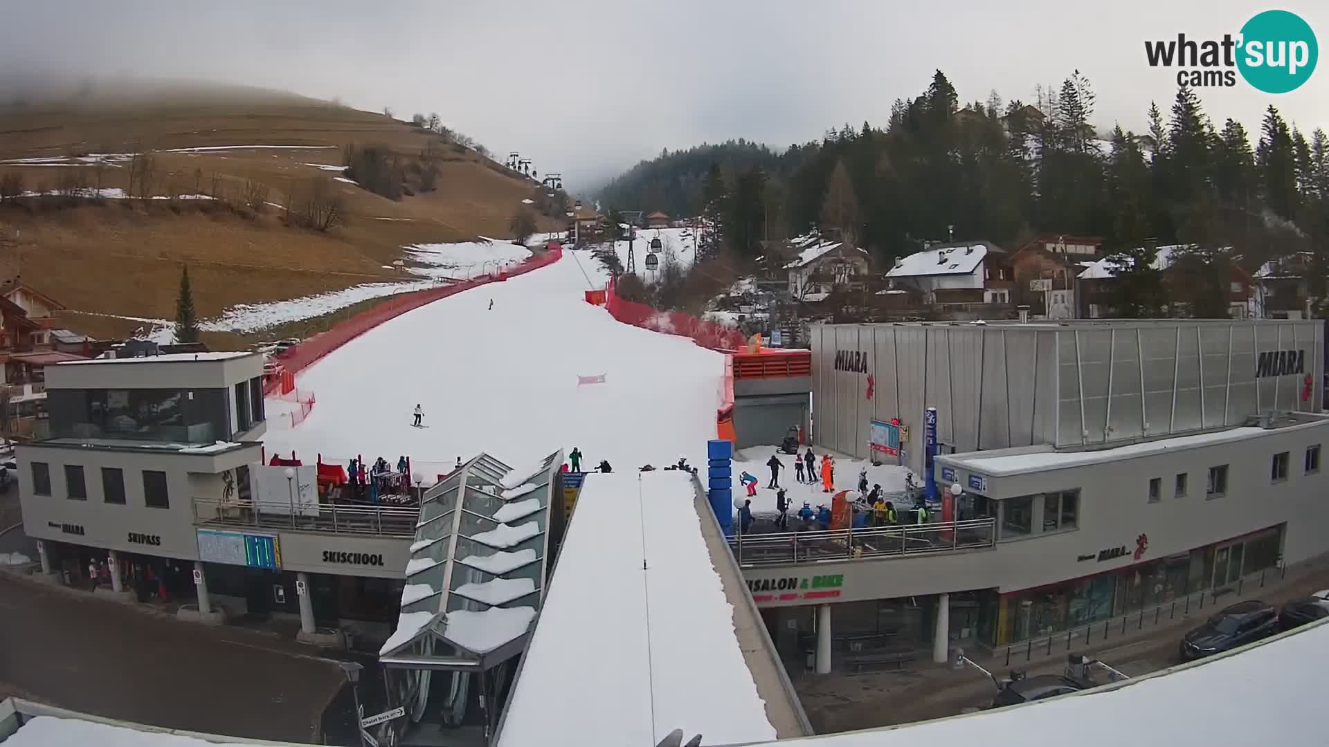 Plan de Corones Kronplatz Miara webcam en vivo – estación de valle