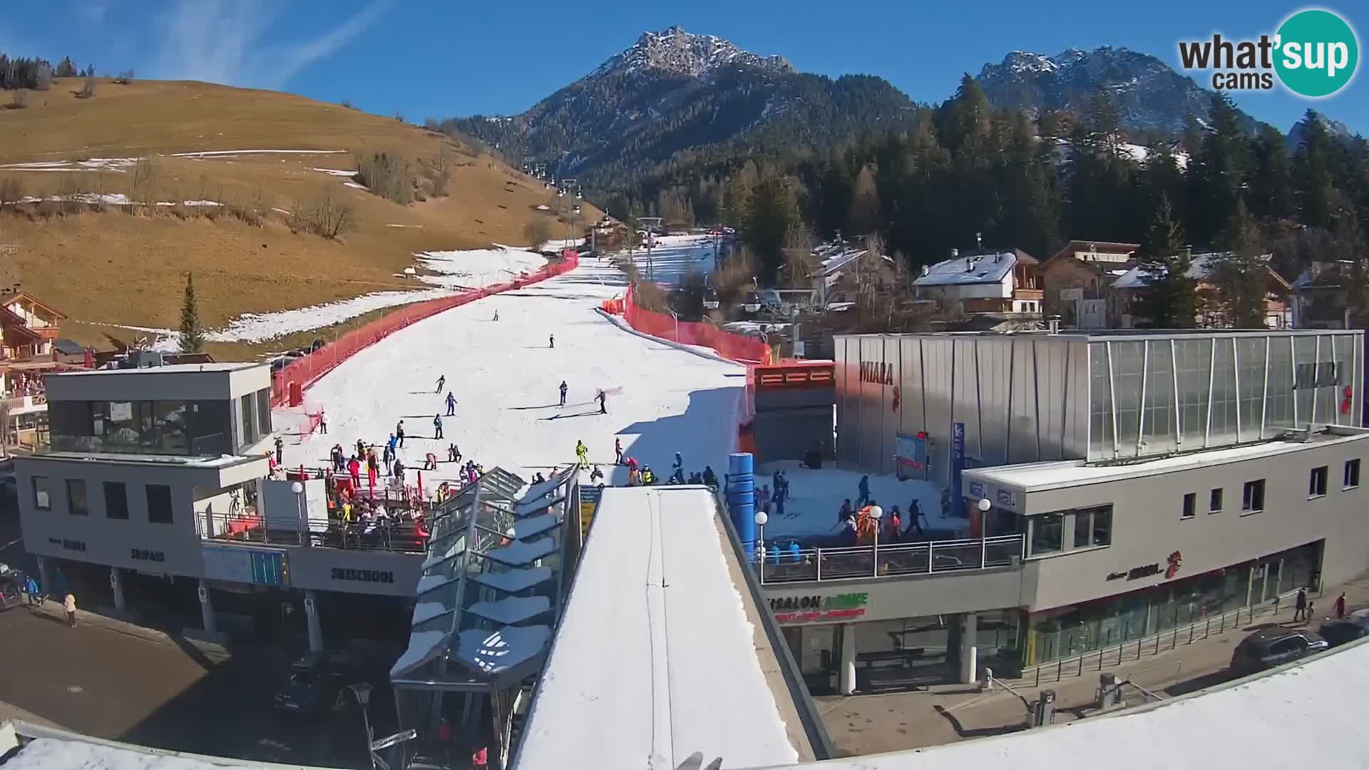 Kronplatz webcam Valley sation of Miara