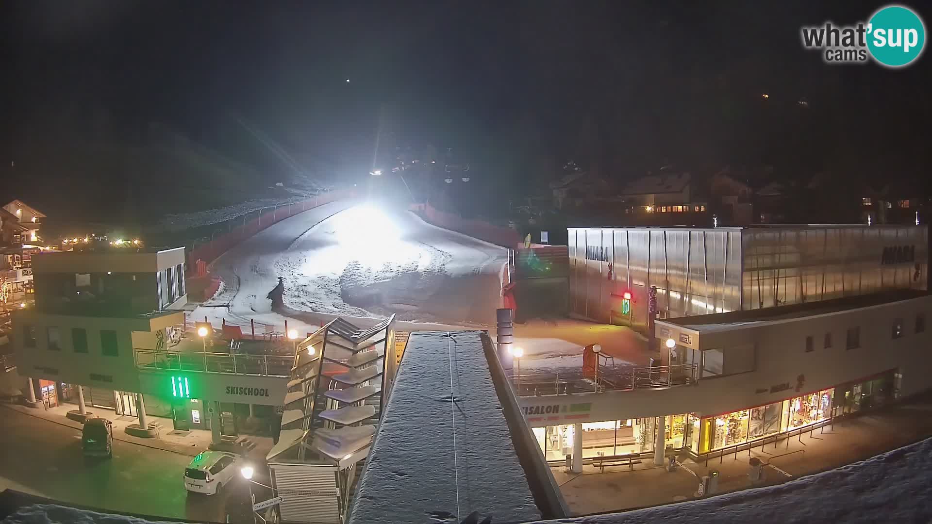 Kronplatz spletna kamera Miara spodnja postaja