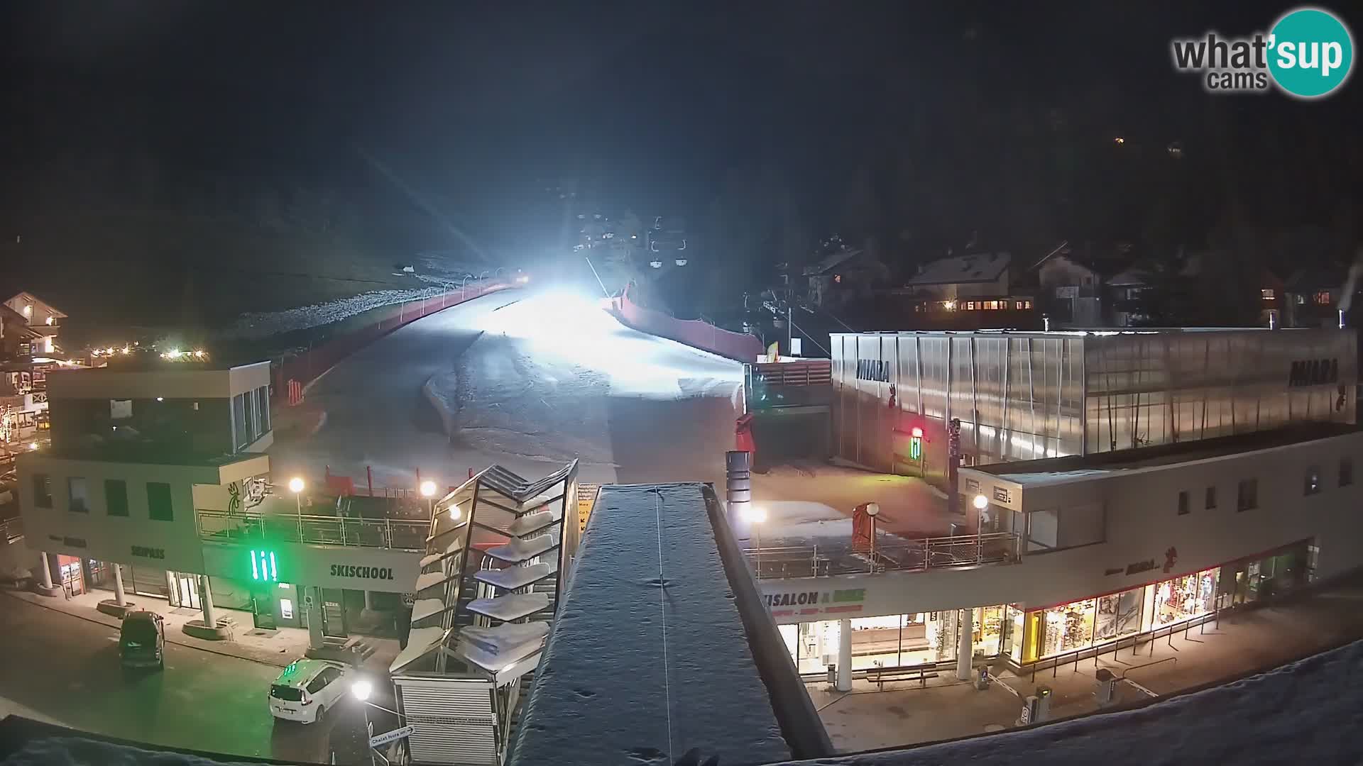 Kronplatz spletna kamera Miara spodnja postaja