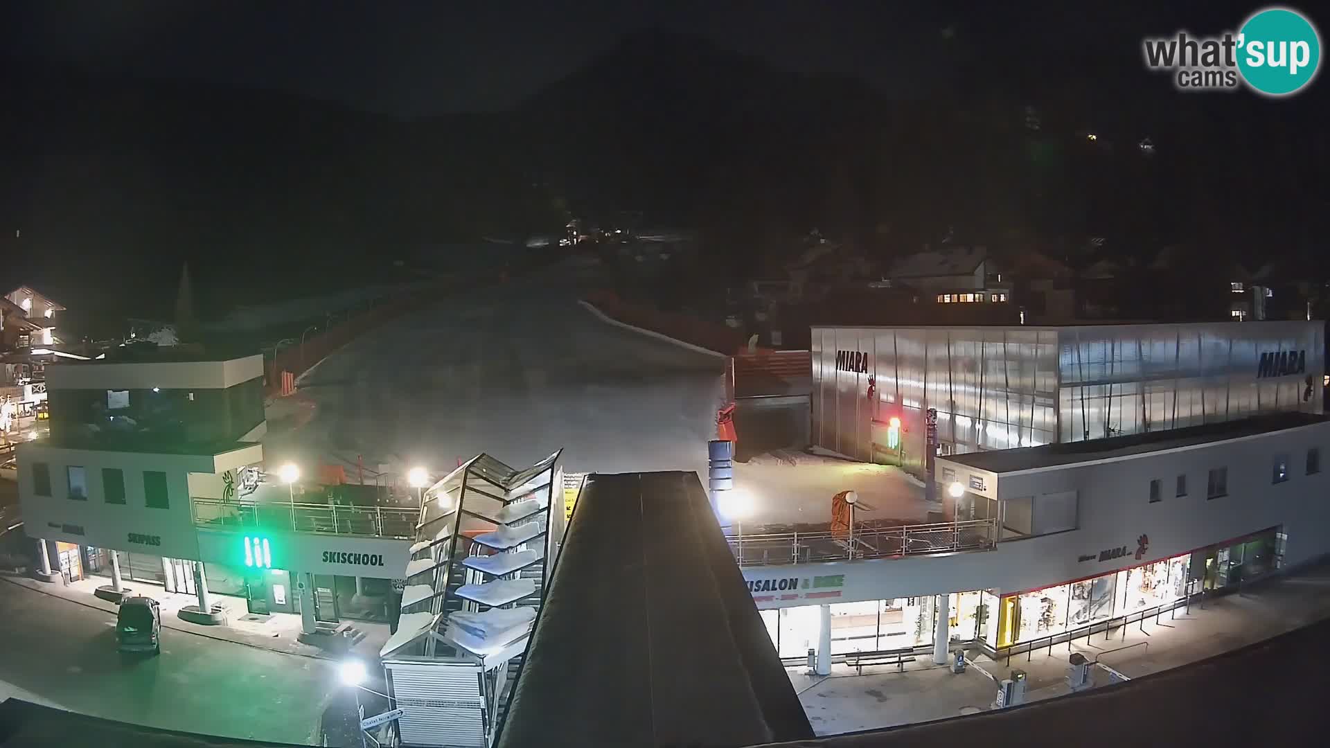 Plan de Corones Kronplatz Miara webcam en vivo – estación de valle