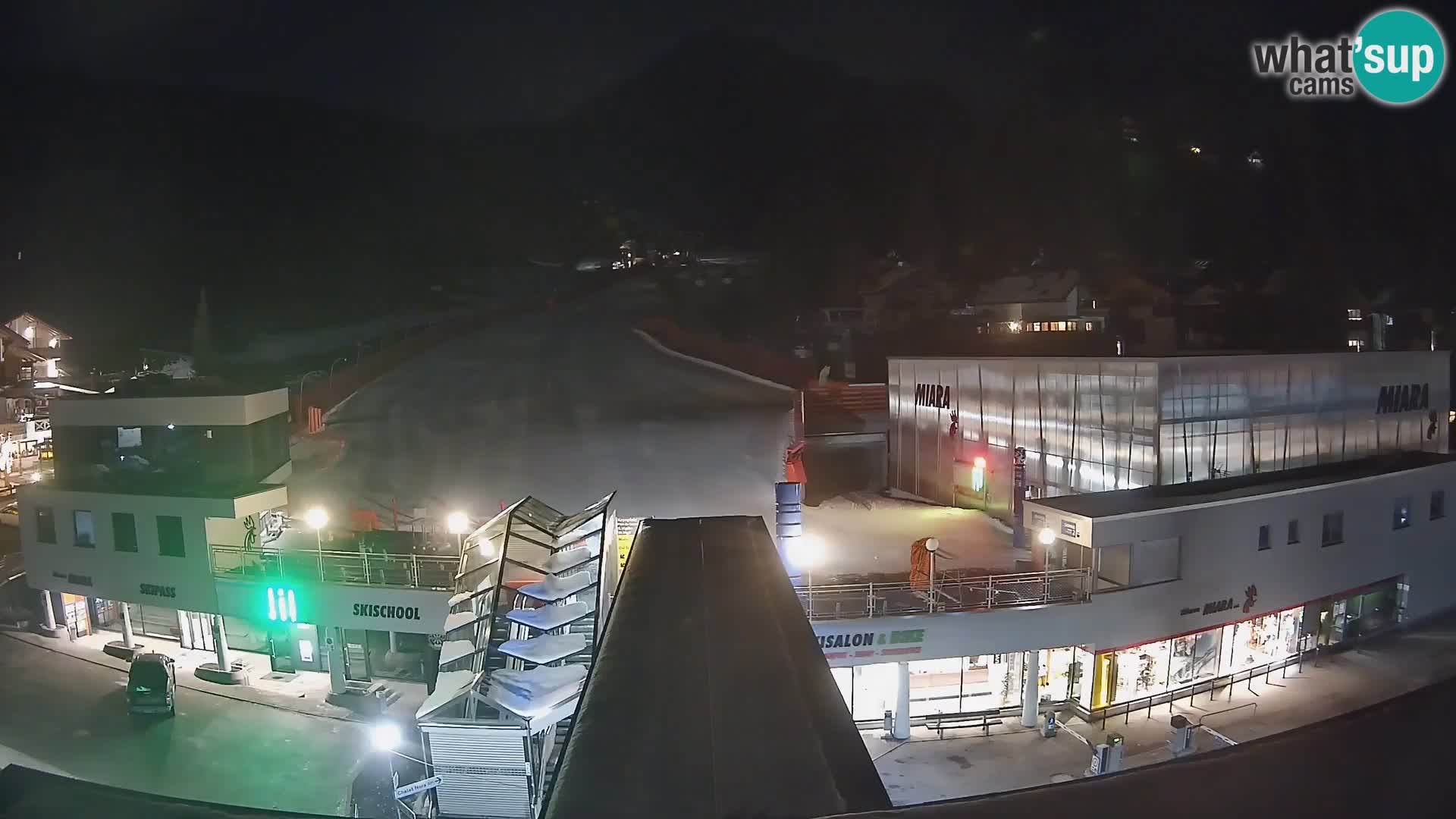 Plan de Corones Kronplatz Miara webcam en vivo – estación de valle