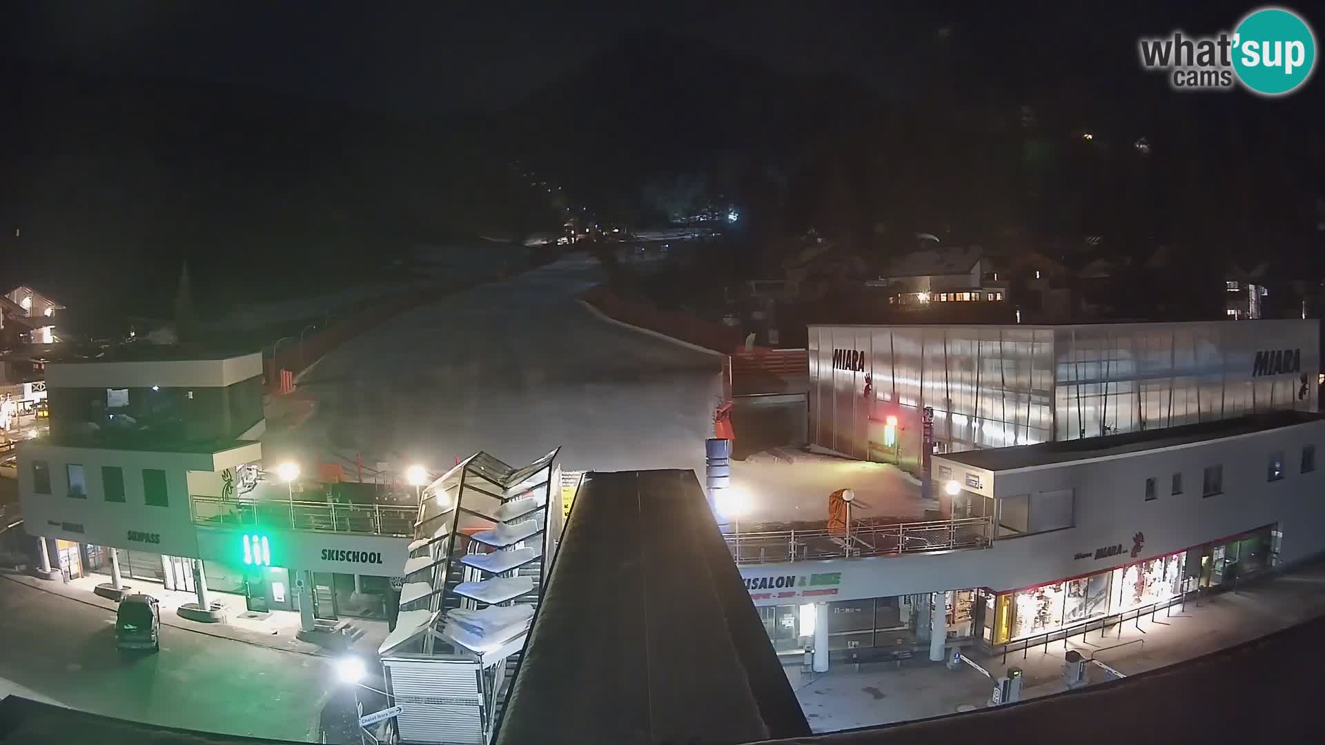 Plan de Corones Kronplatz Miara webcam en vivo – estación de valle