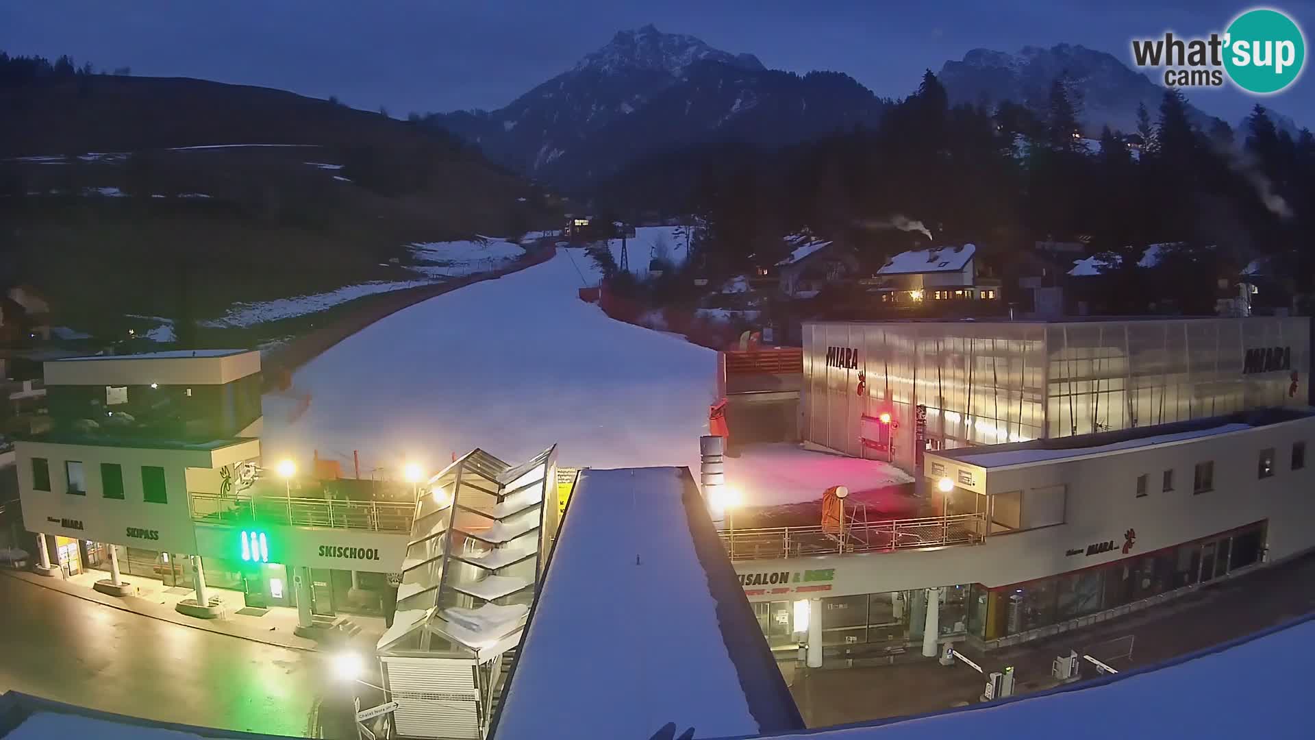 Kronplatz spletna kamera Miara spodnja postaja