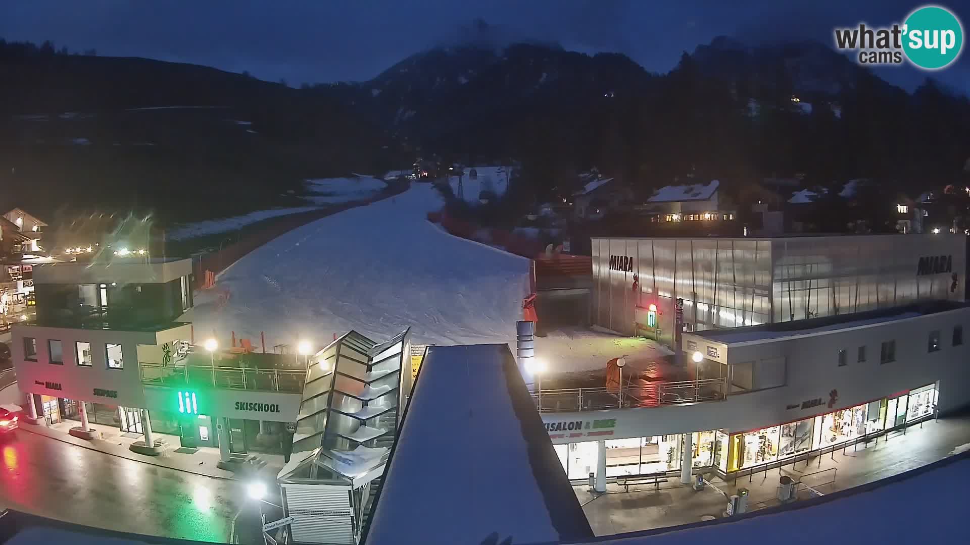 Kronplatz spletna kamera Miara spodnja postaja