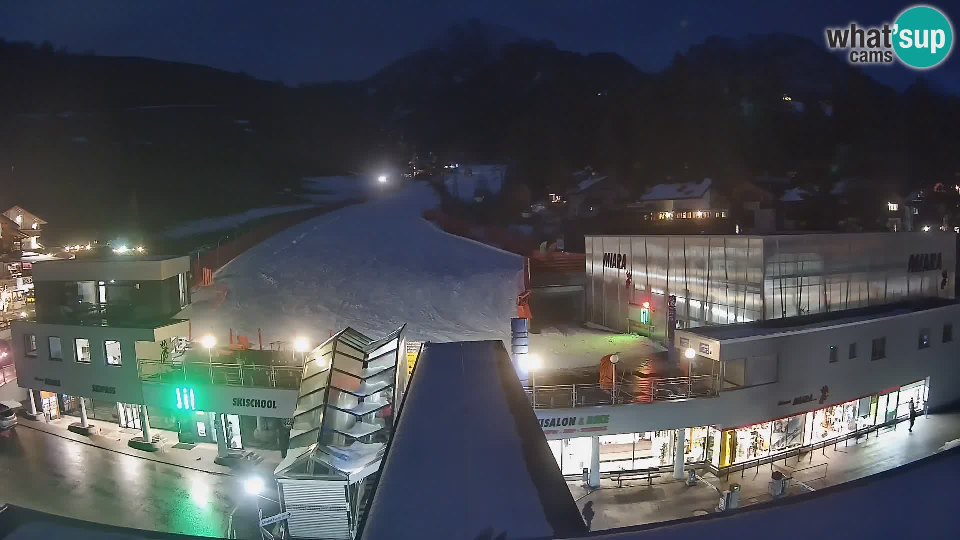 Plan de Corones Kronplatz Miara webcam en vivo – estación de valle