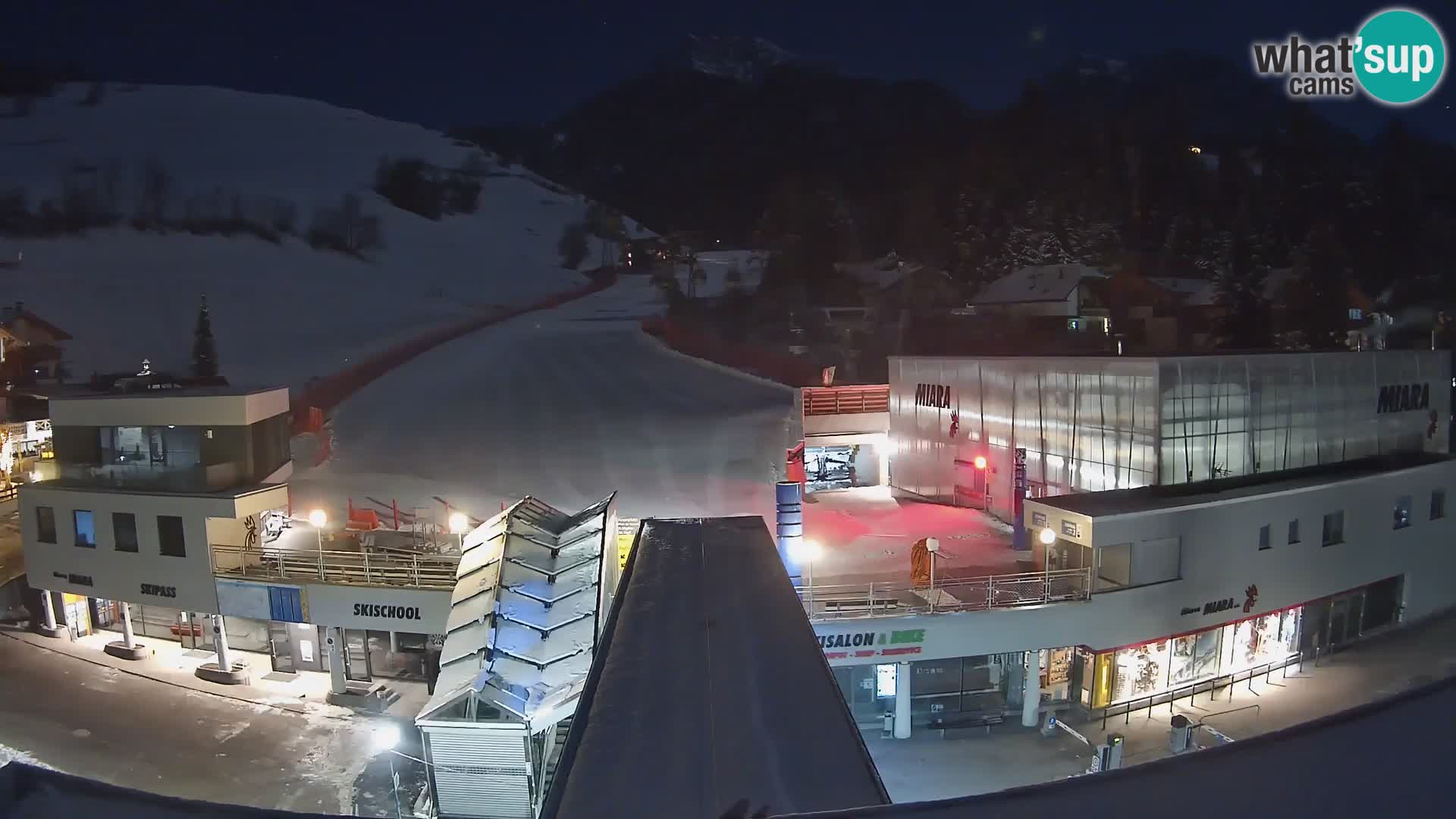 Plan de Corones Kronplatz Miara webcam en vivo – estación de valle