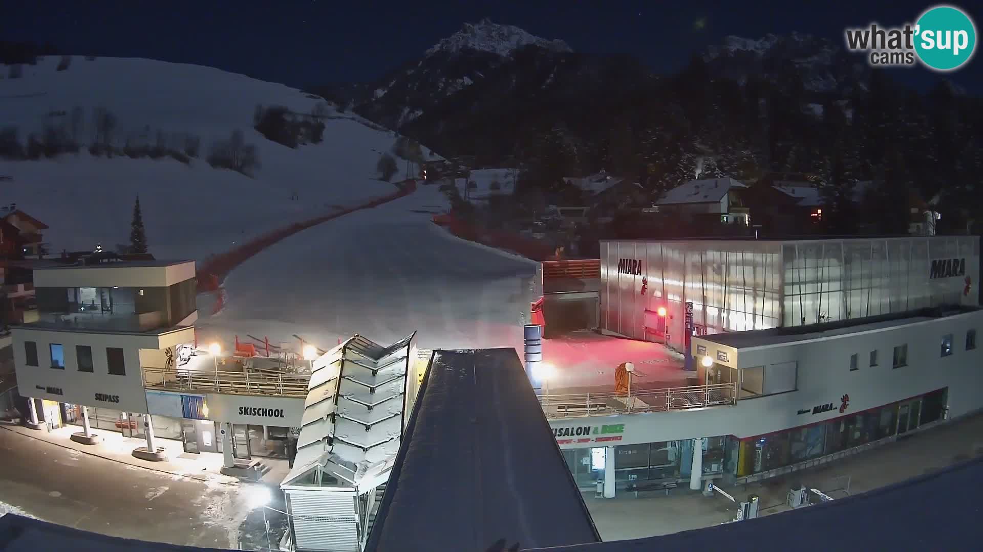 Kronplatz spletna kamera Miara spodnja postaja