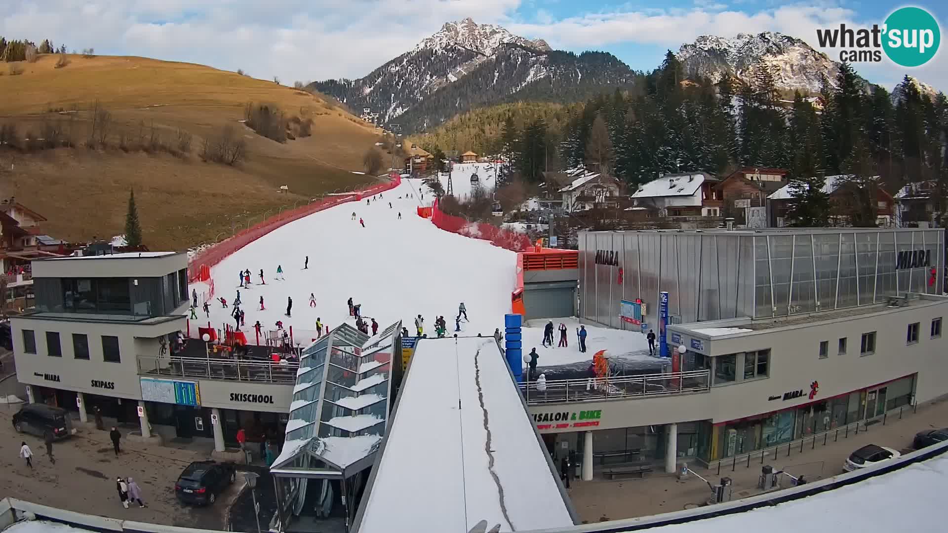 Kronplatz spletna kamera Miara spodnja postaja