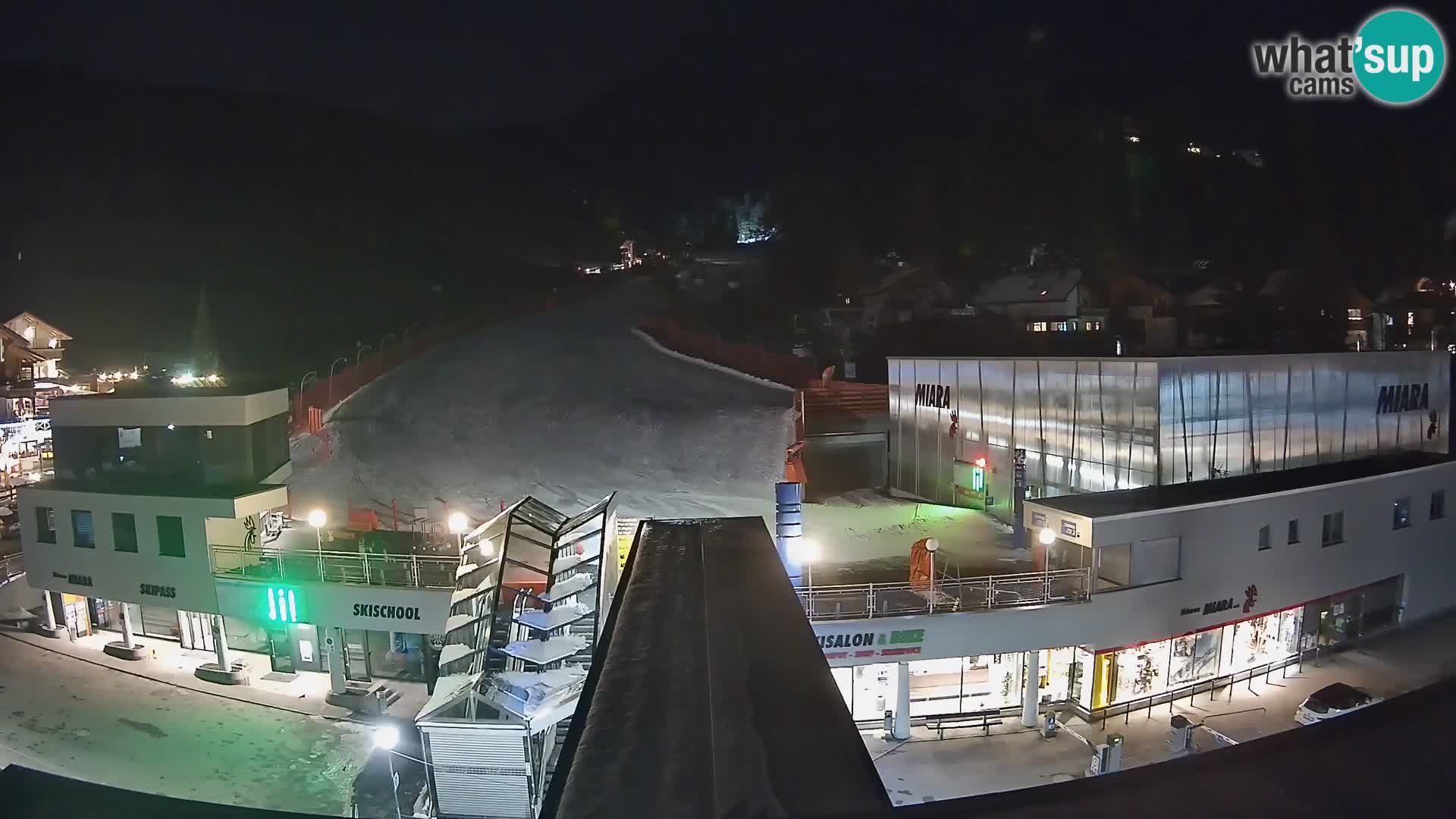 Plan de Corones Kronplatz Miara webcam en vivo – estación de valle