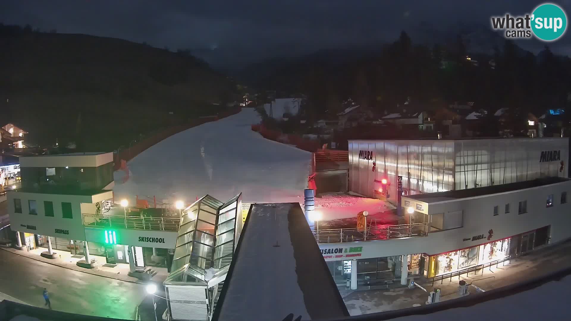 Kronplatz webcam Valley sation of Miara