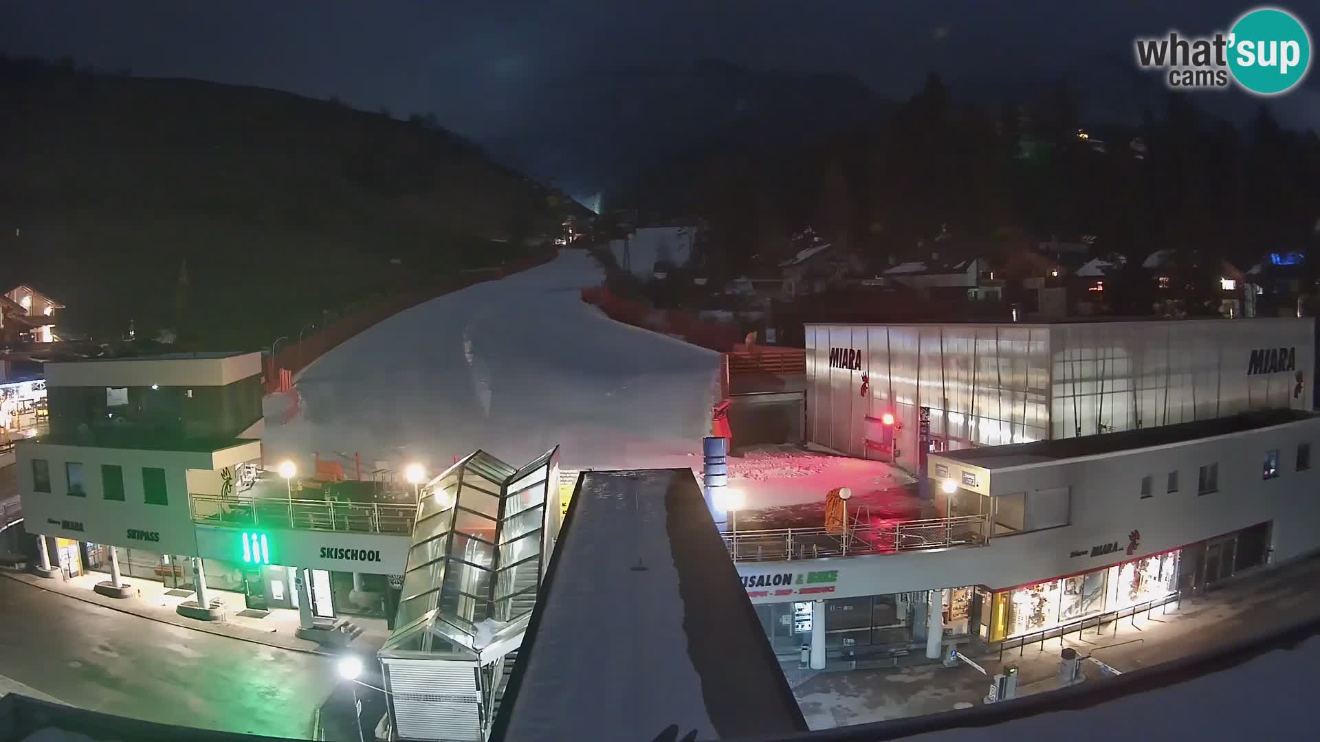 Kronplatz webcam Valley sation of Miara