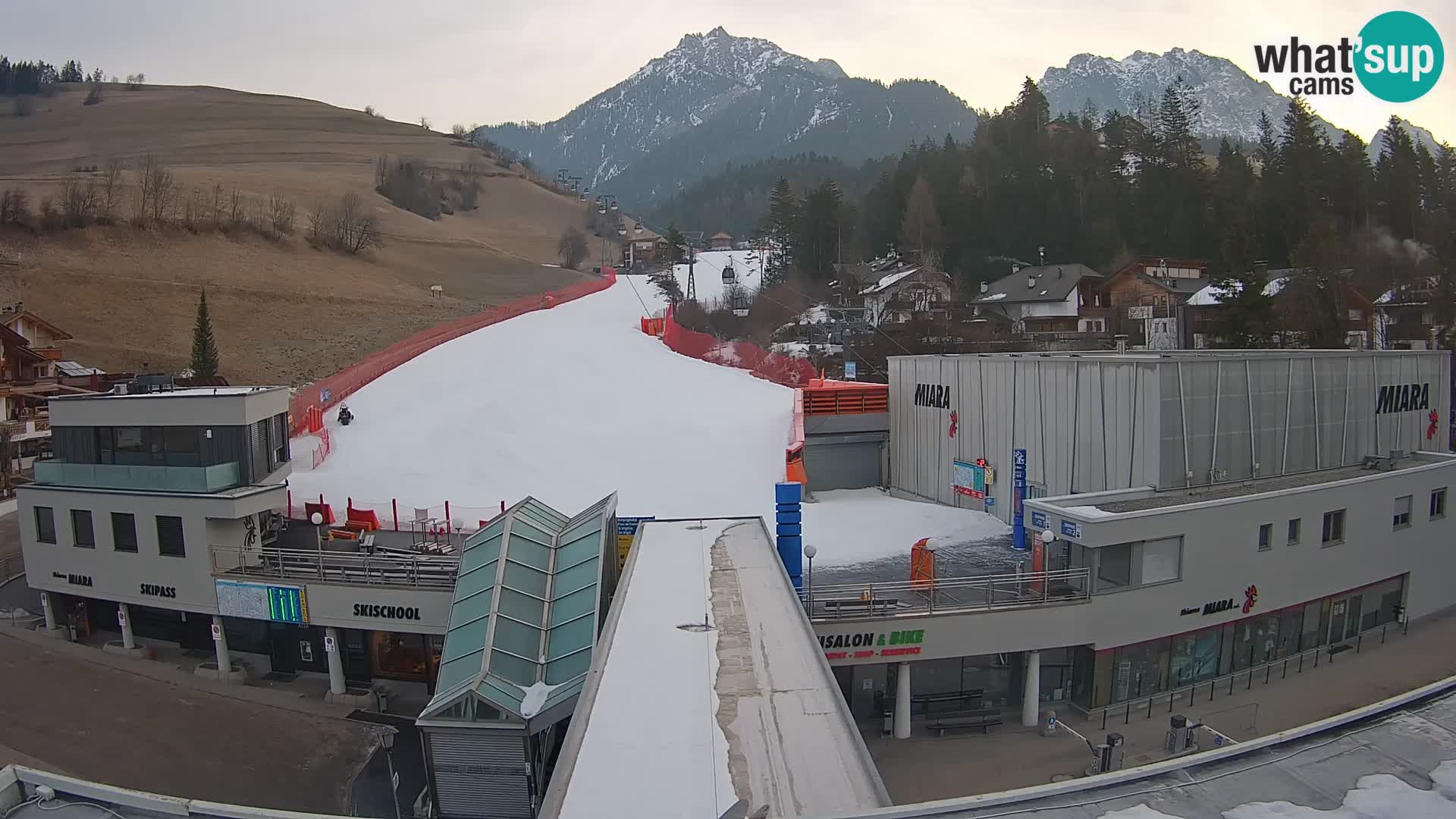 Kronplatz webcam Valley sation of Miara