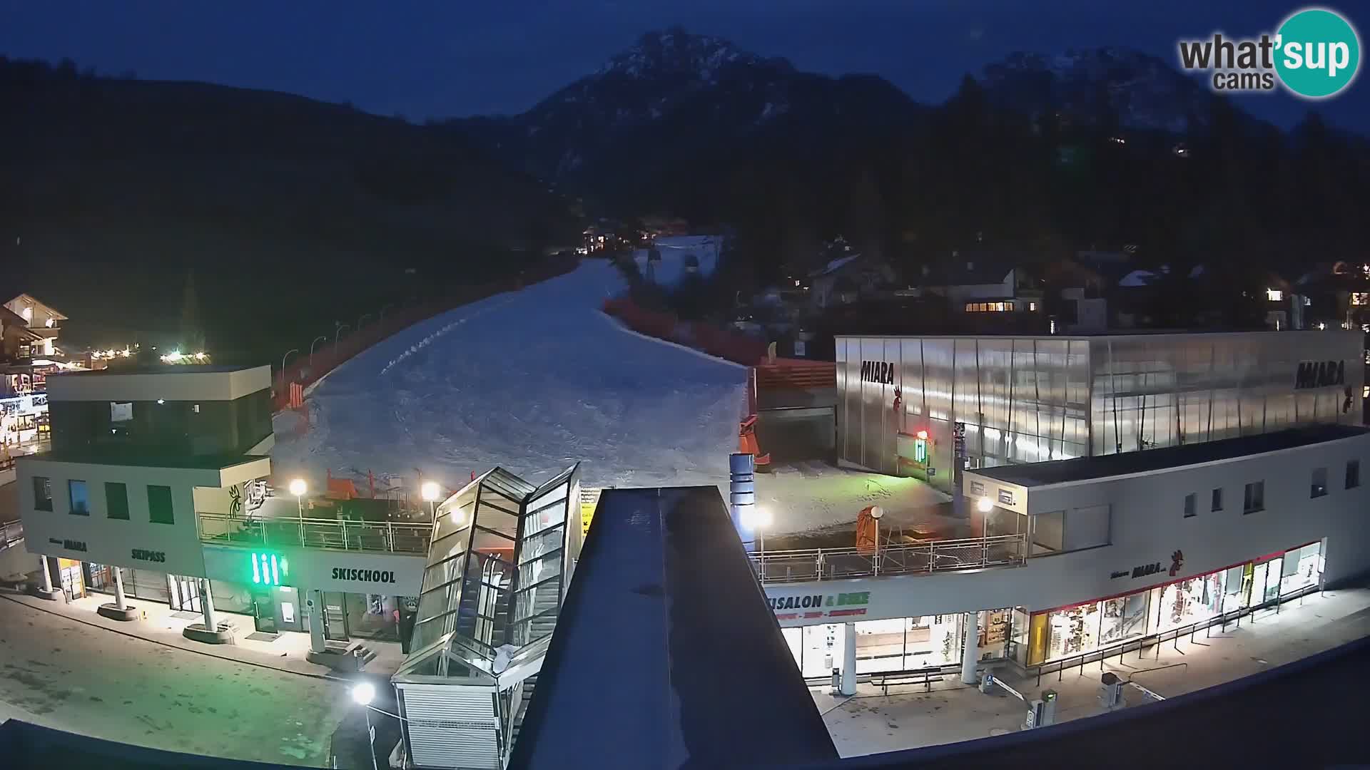 Kronplatz spletna kamera Miara spodnja postaja