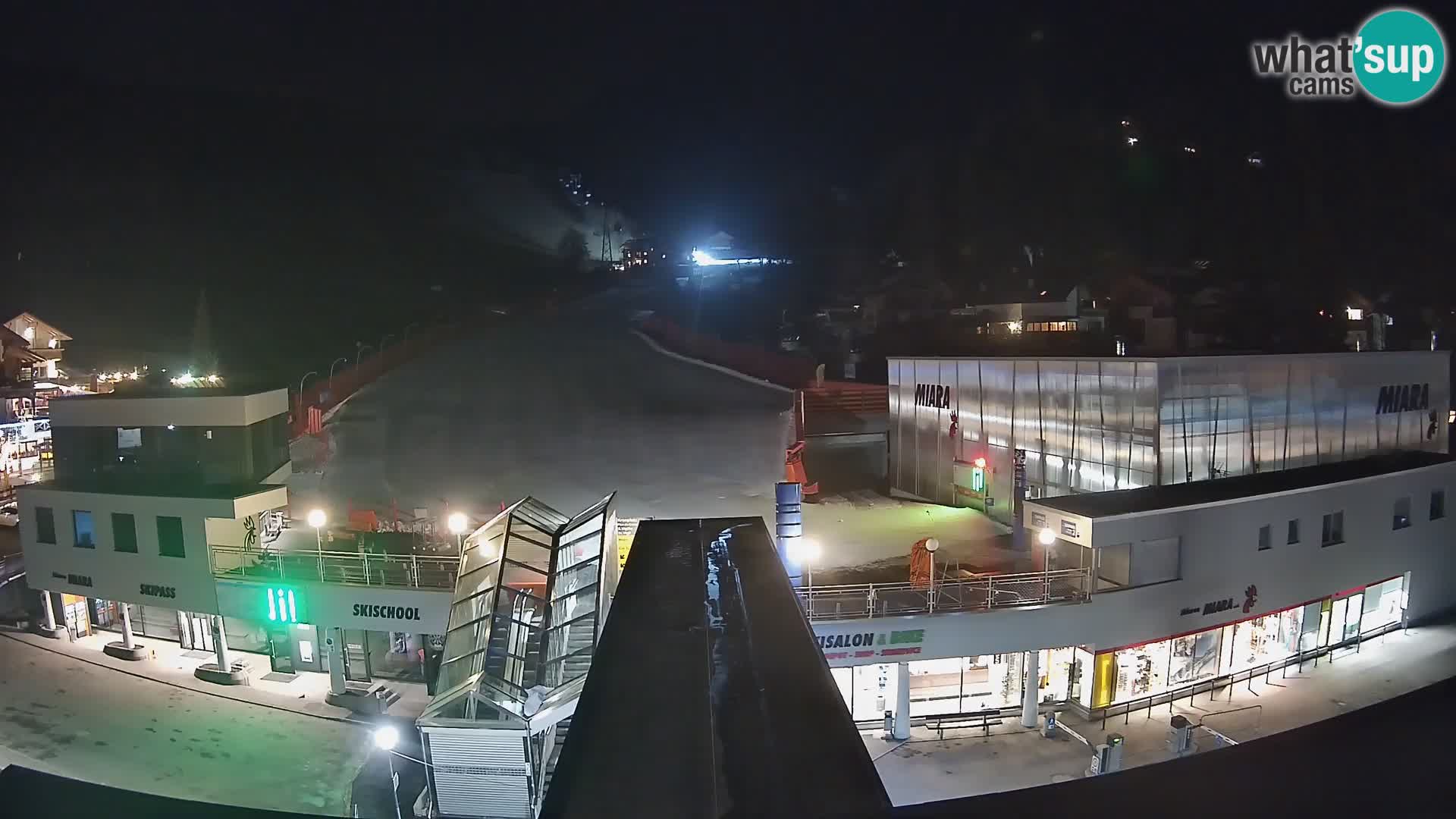 Kronplatz spletna kamera Miara spodnja postaja